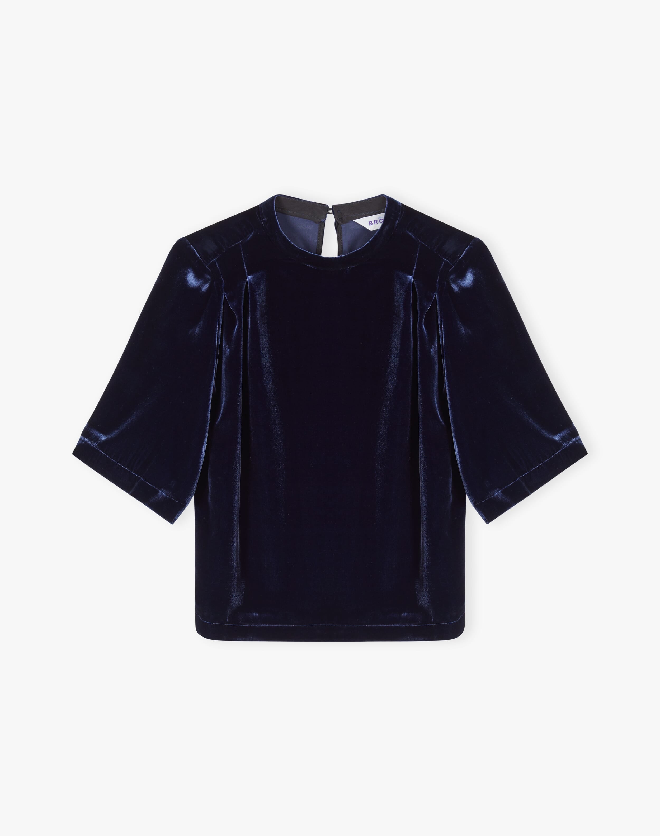 Silk Velvet Blouse