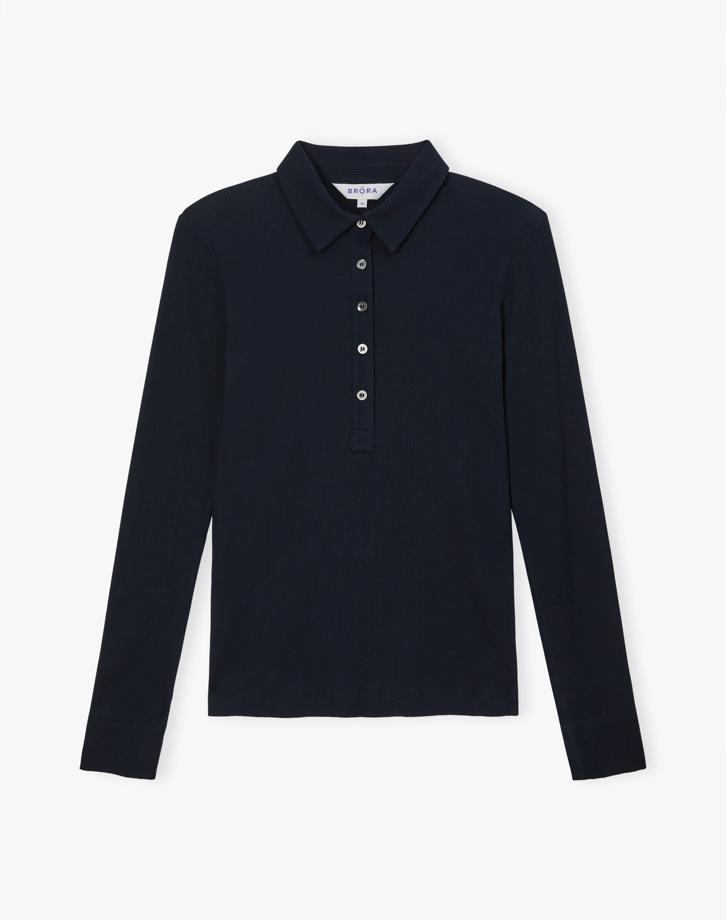 Organic Cotton Ribbed Jersey Shirt