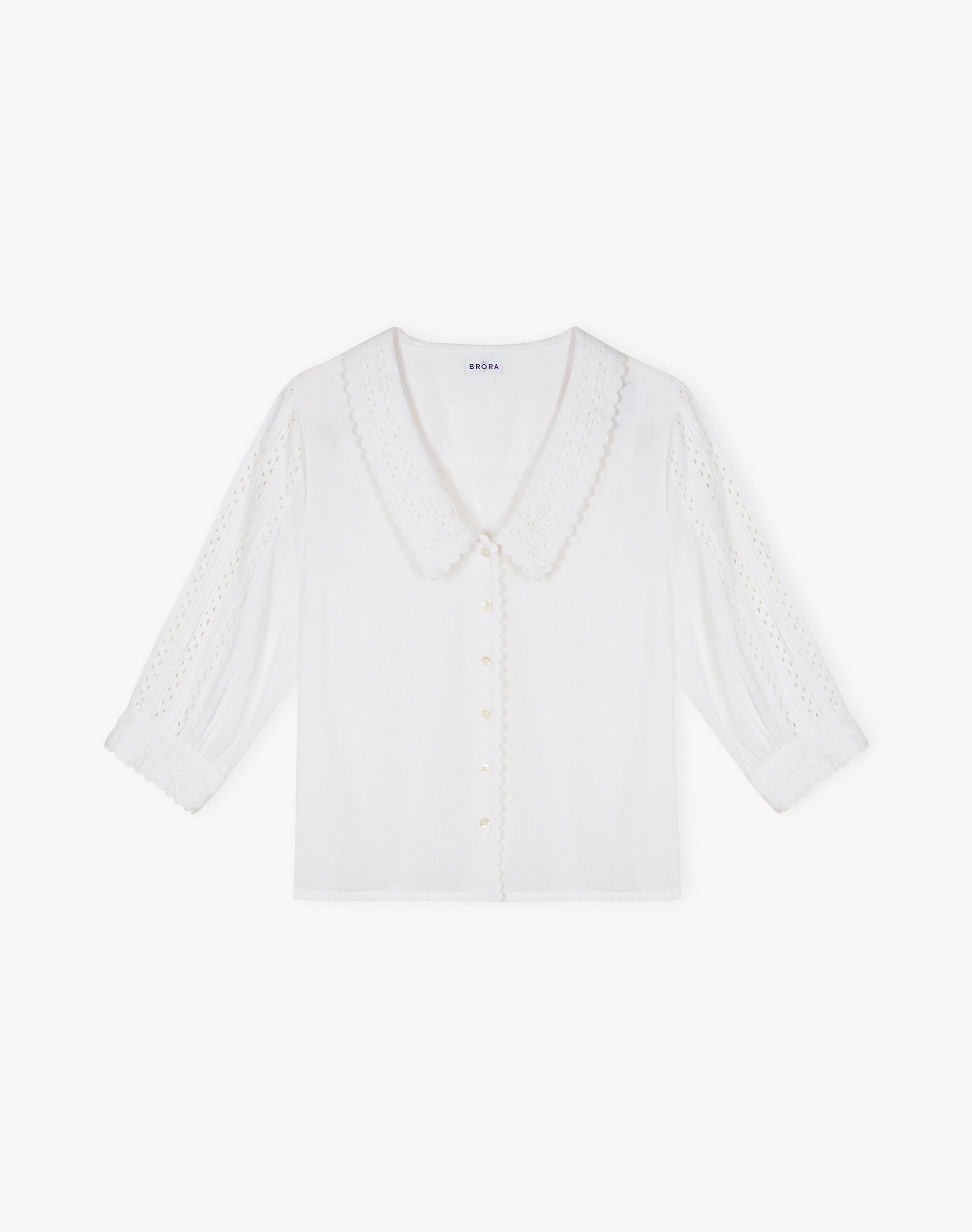 Organic Cotton Chelsea Collar Blouse
