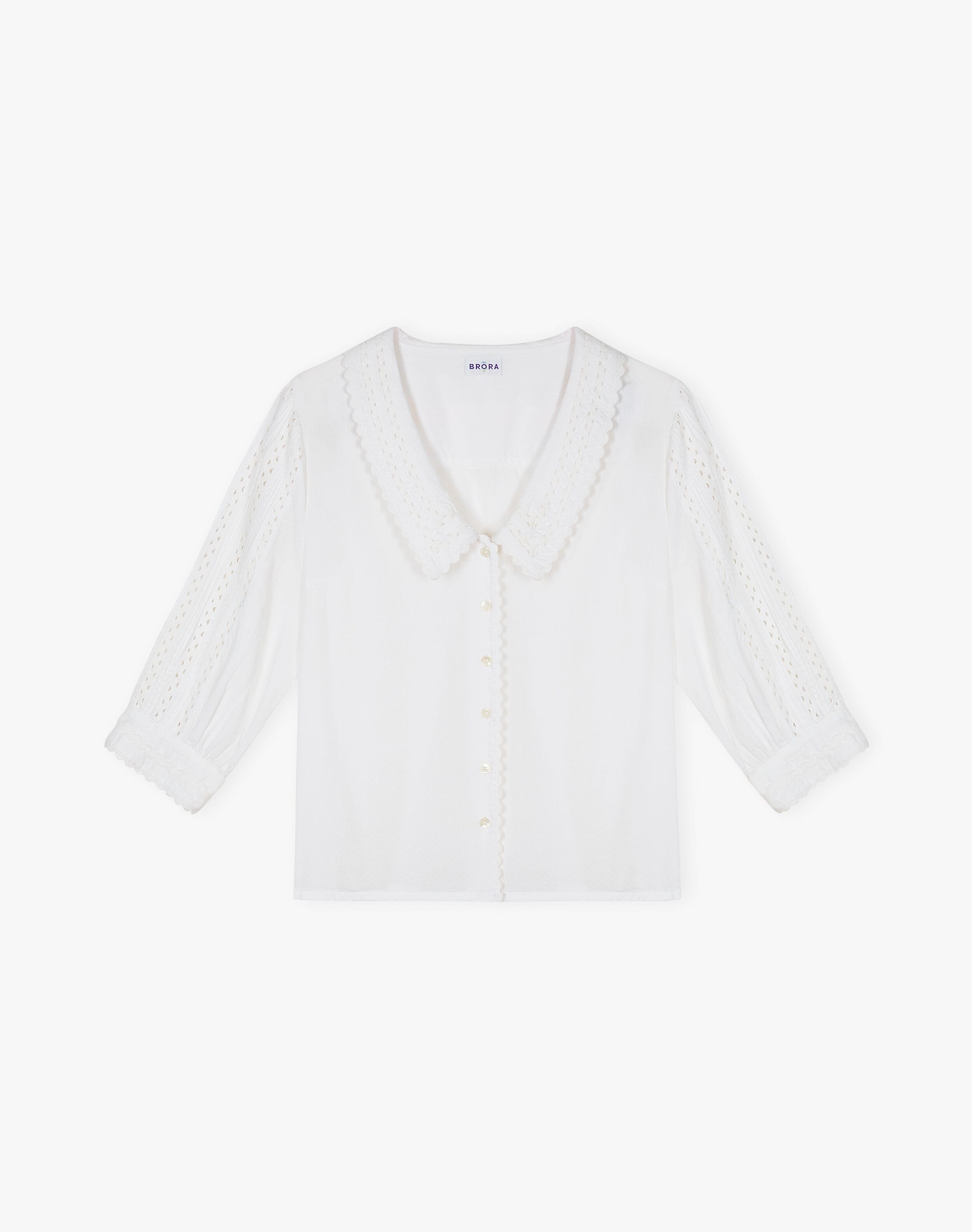 Organic Cotton Chelsea Collar Blouse