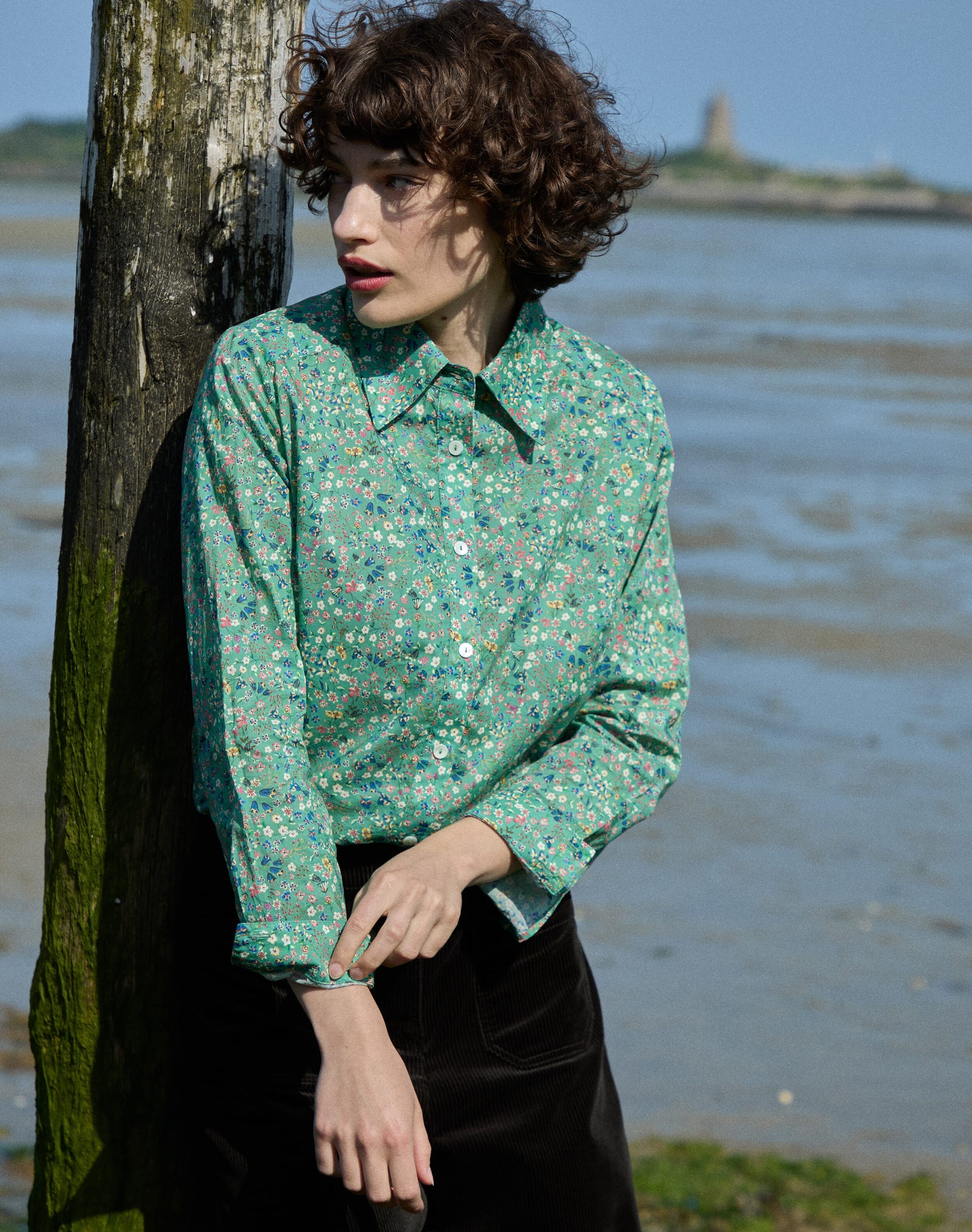 Liberty Print Organic Cotton Shirt