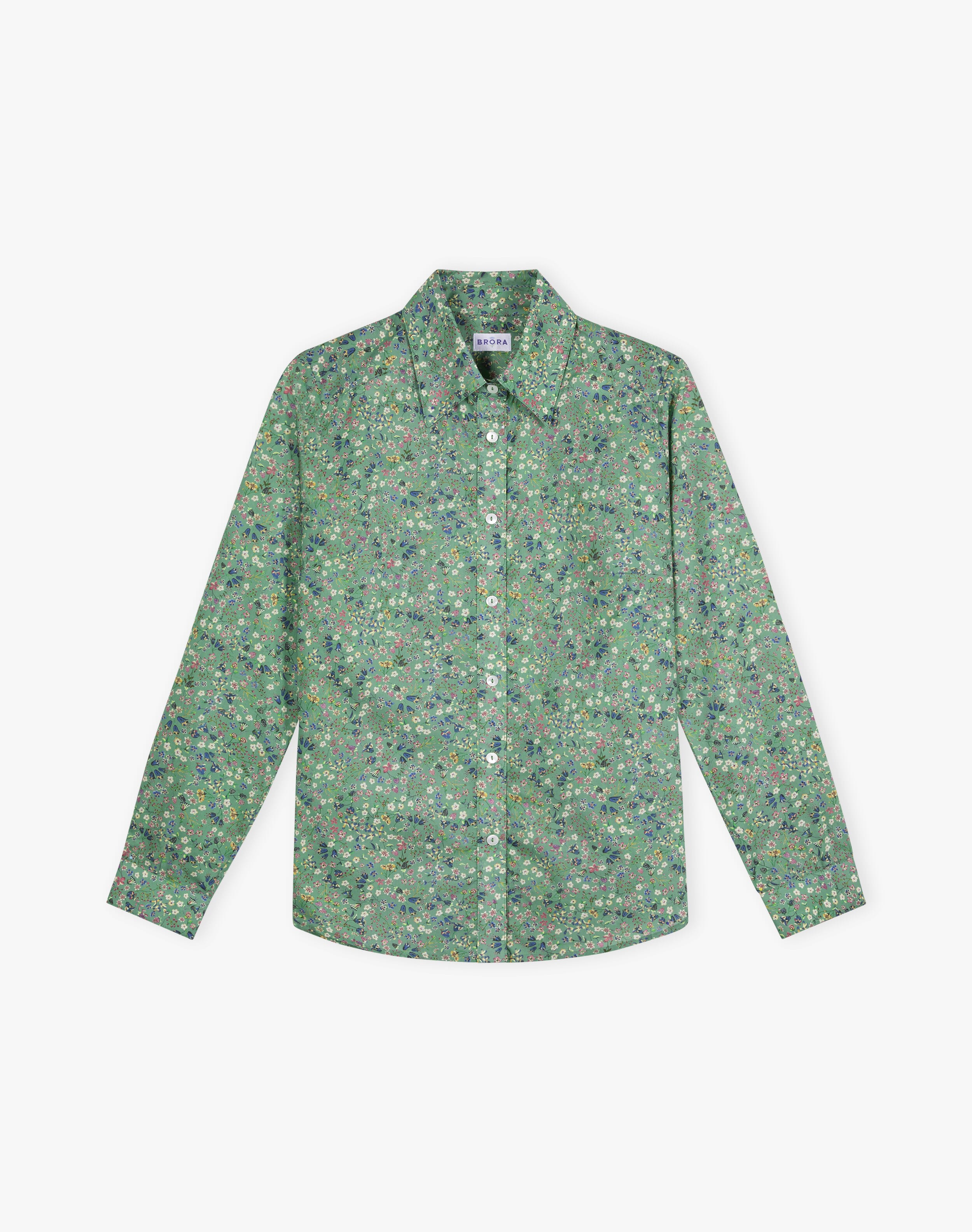 Liberty Print Organic Cotton Shirt