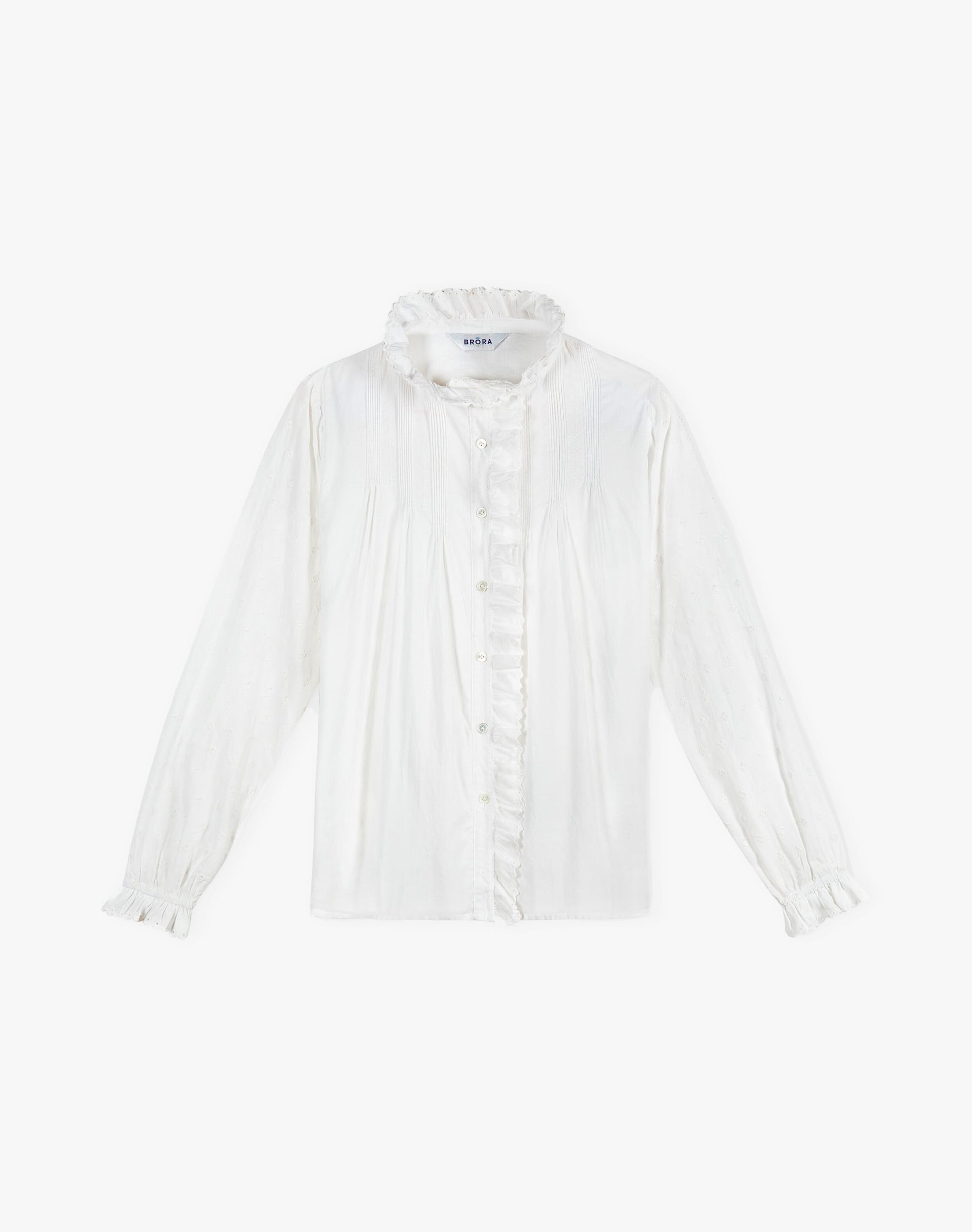 Organic Cotton Pie Crust Blouse
