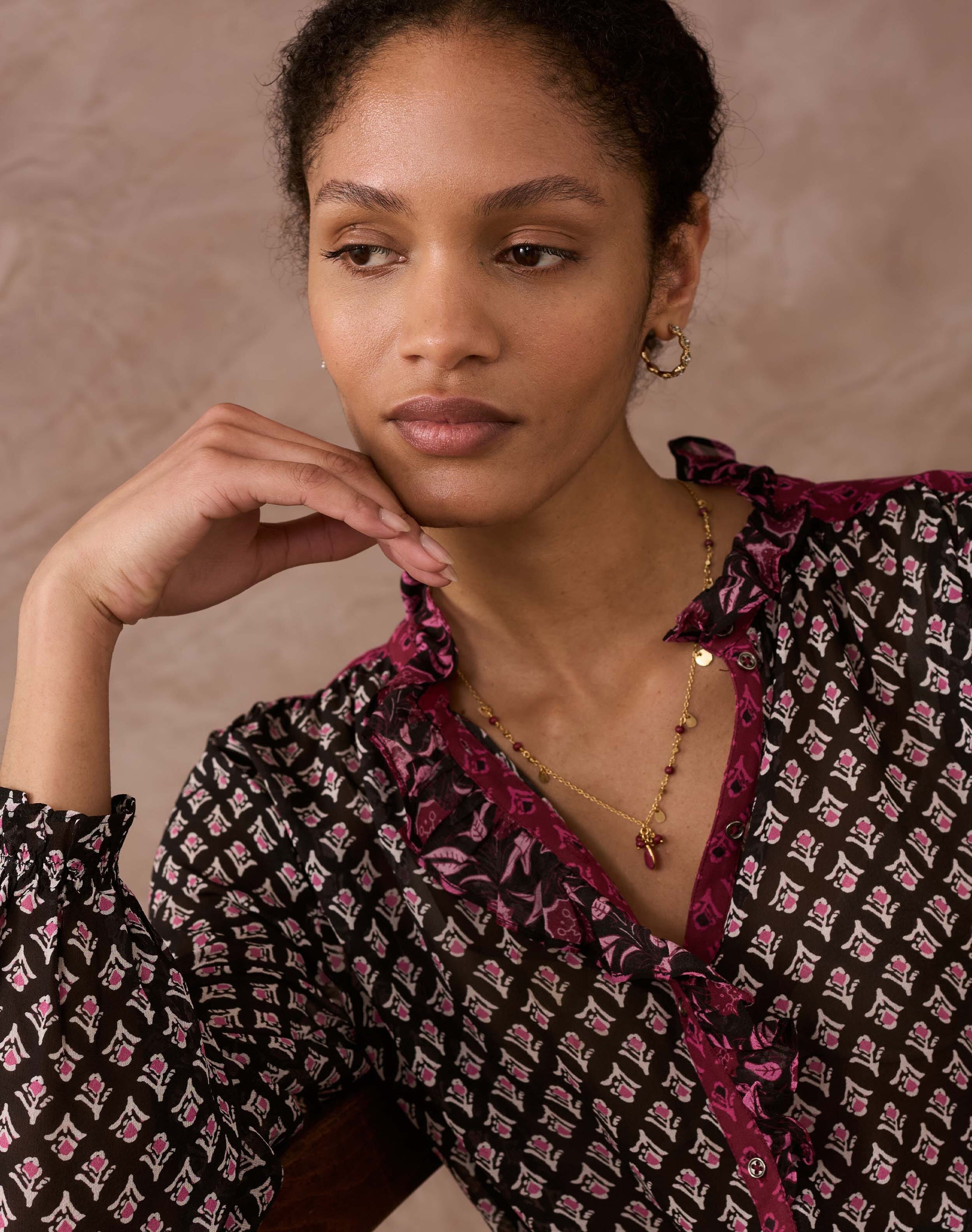 Silk Folk Patchwork Blouse