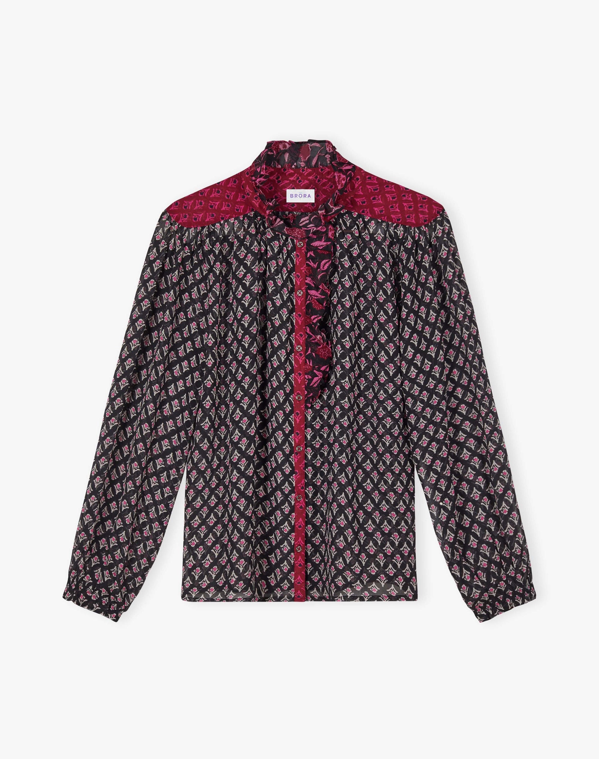 Silk Folk Patchwork Blouse