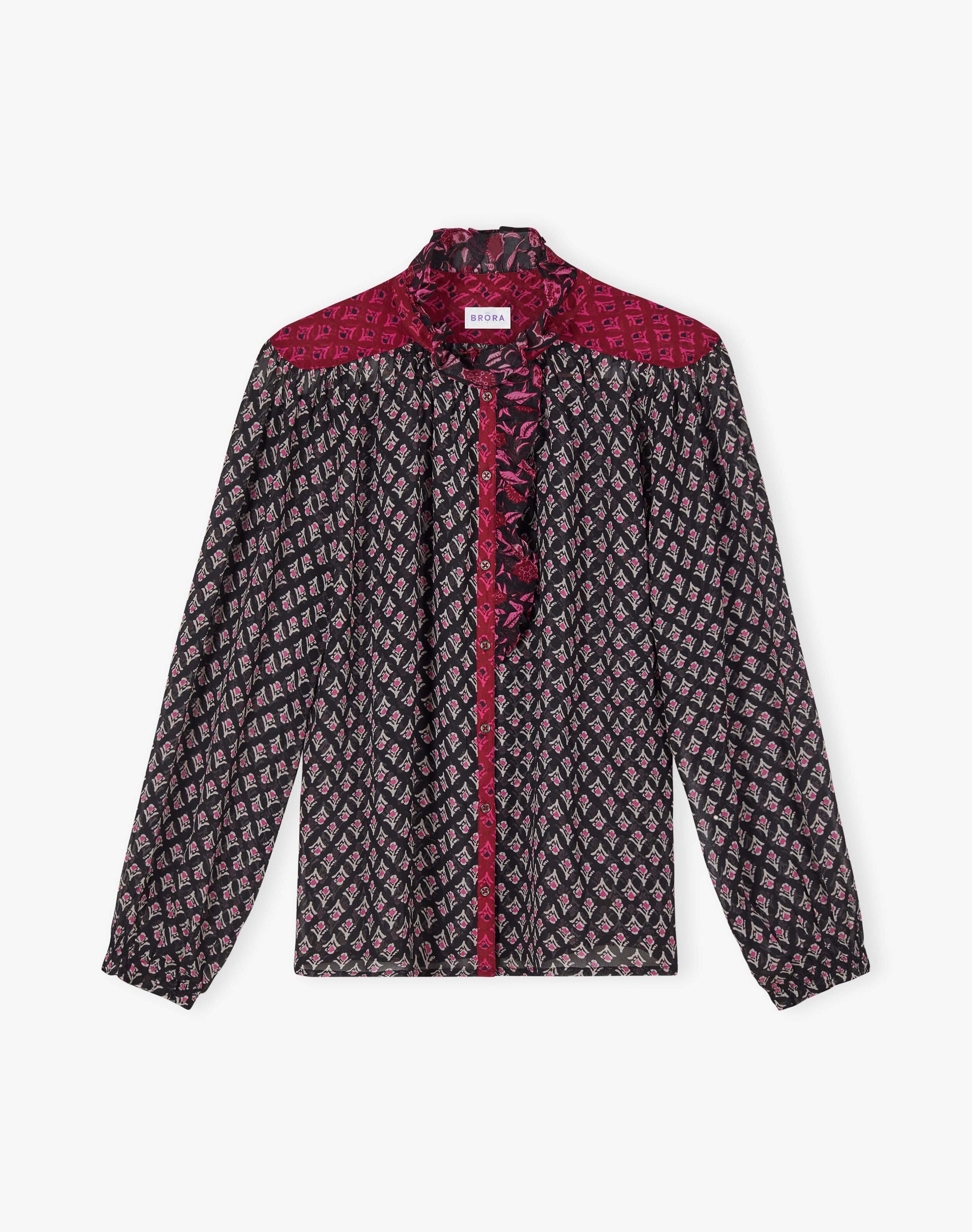 Silk Folk Patchwork Blouse