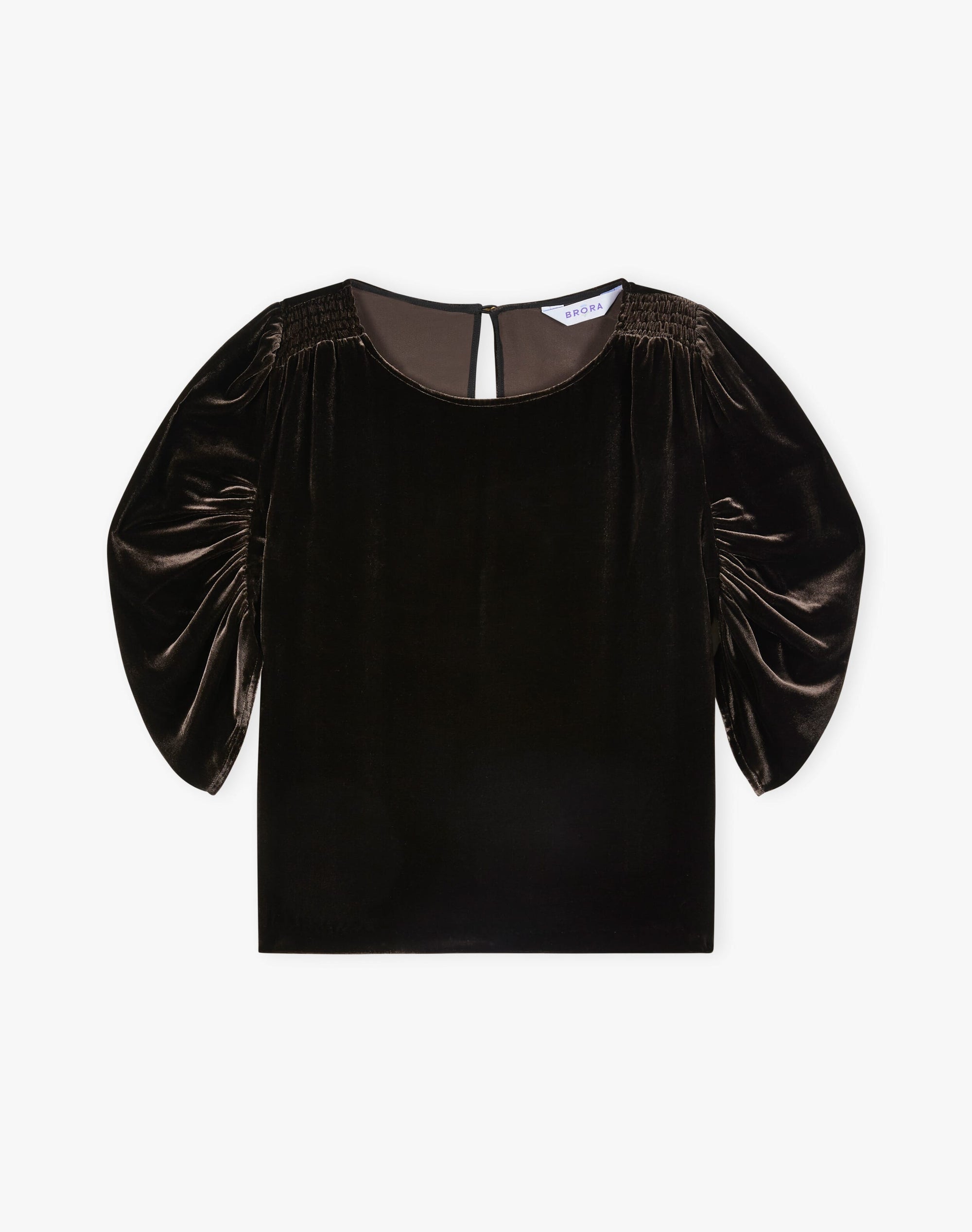 Silk Velvet Blouse