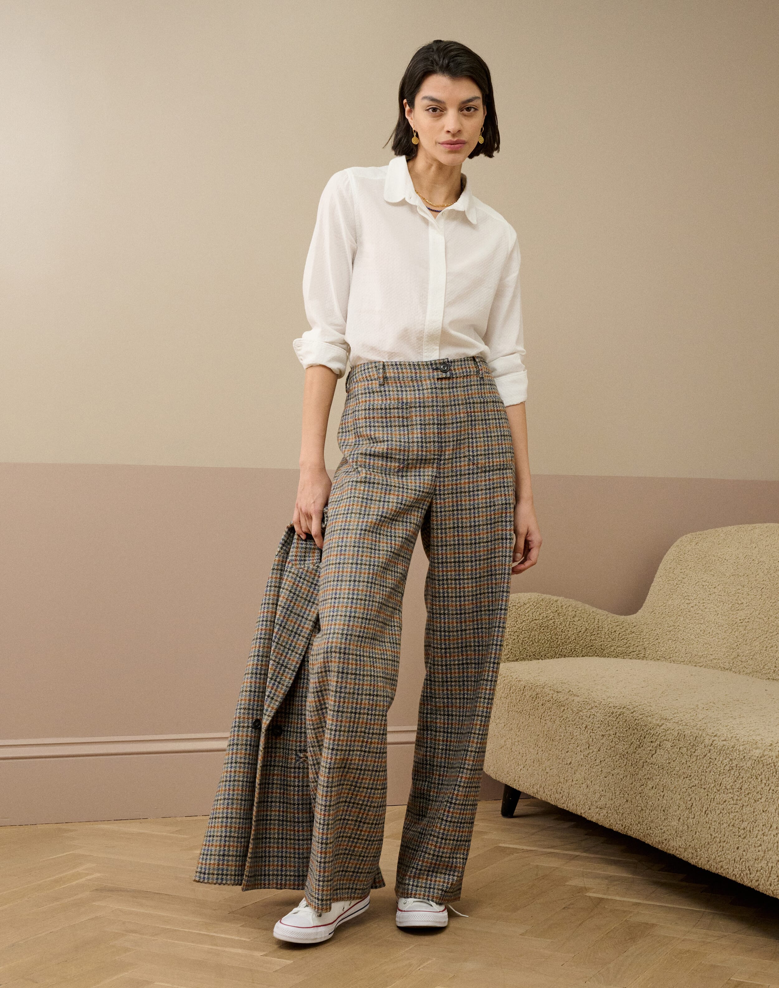 Organic Textured Cotton Shirt