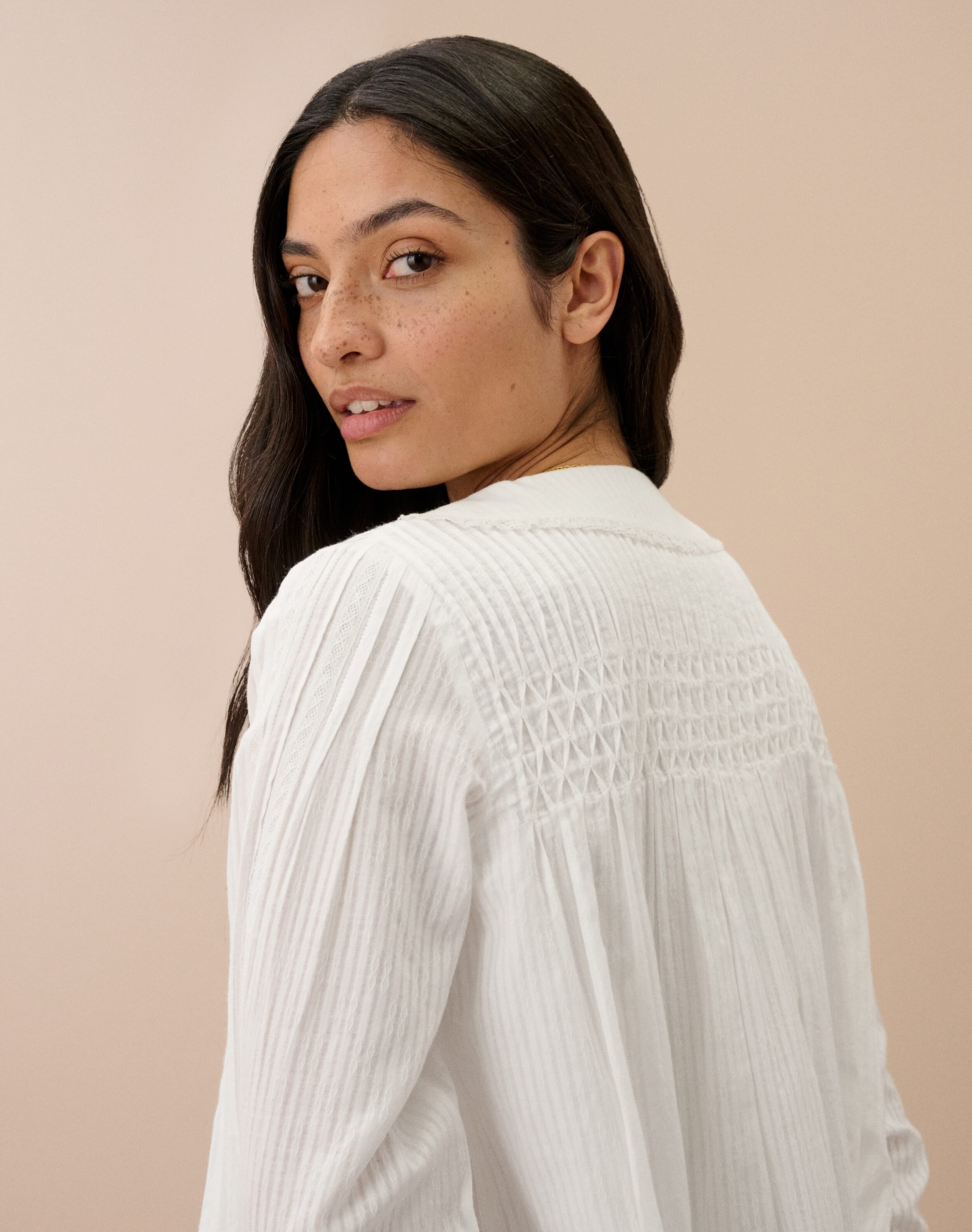 Organic Cotton Smock Shirt