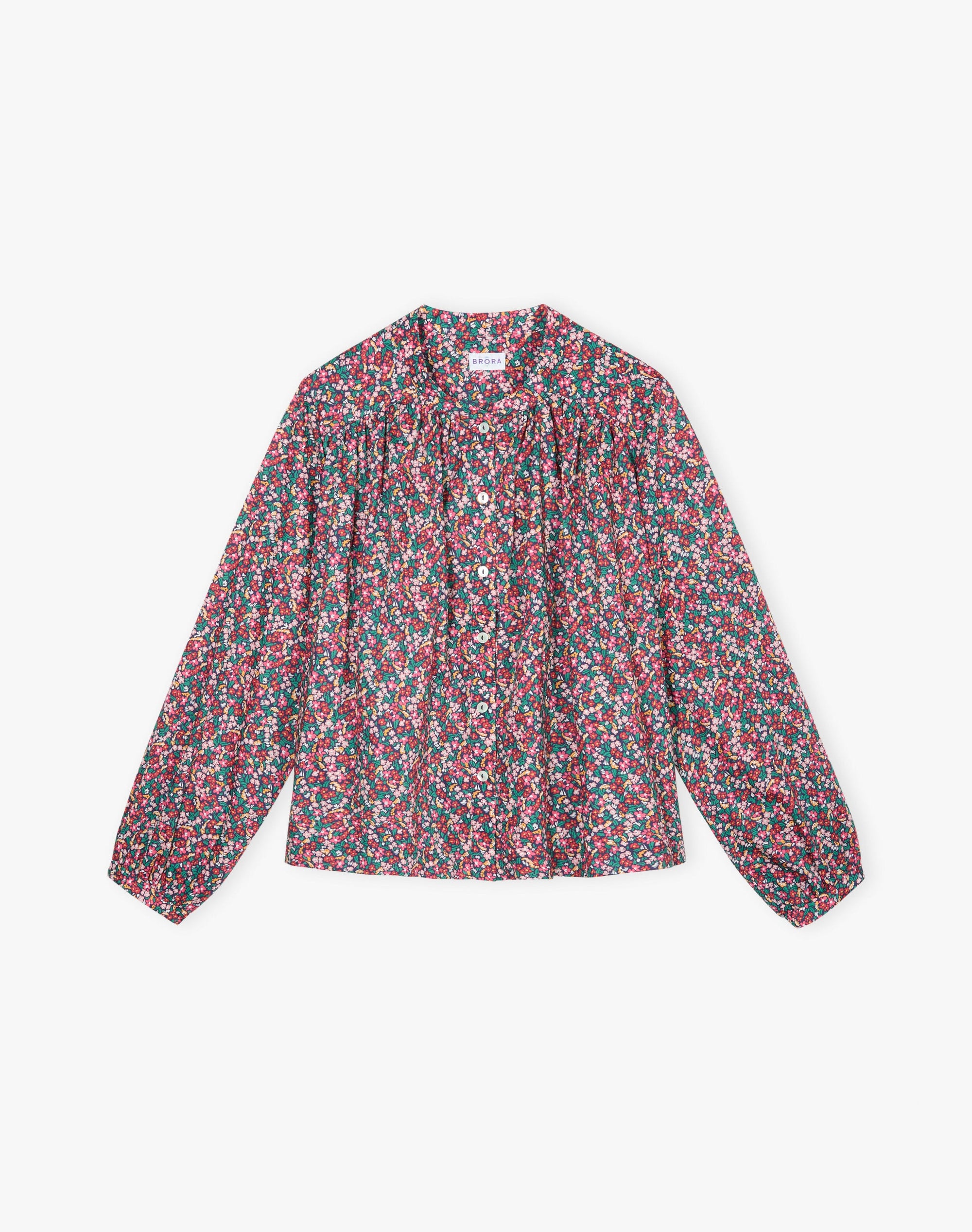 Liberty Print Organic Cotton Smock Shirt