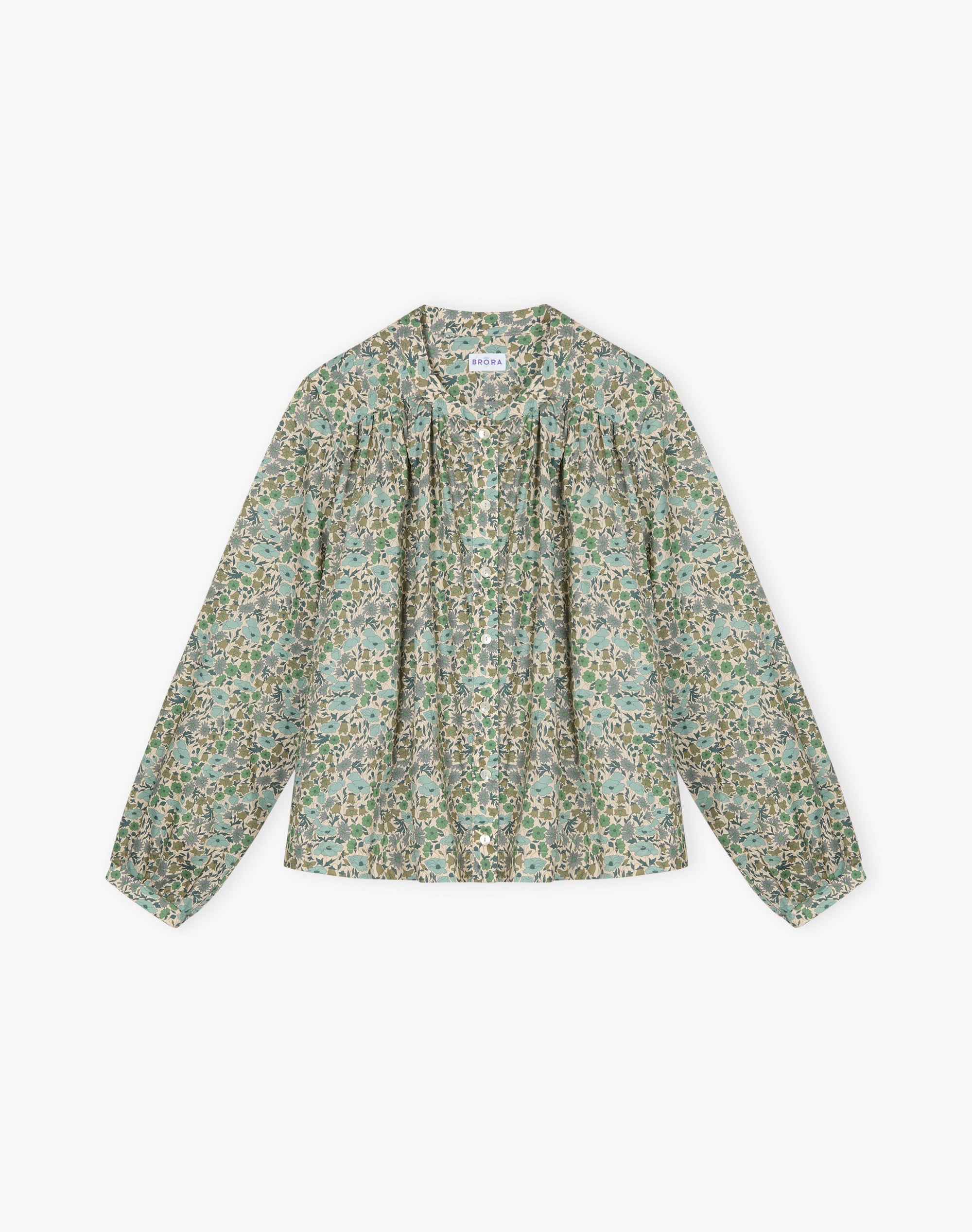 Liberty Print Organic Cotton Smock Shirt