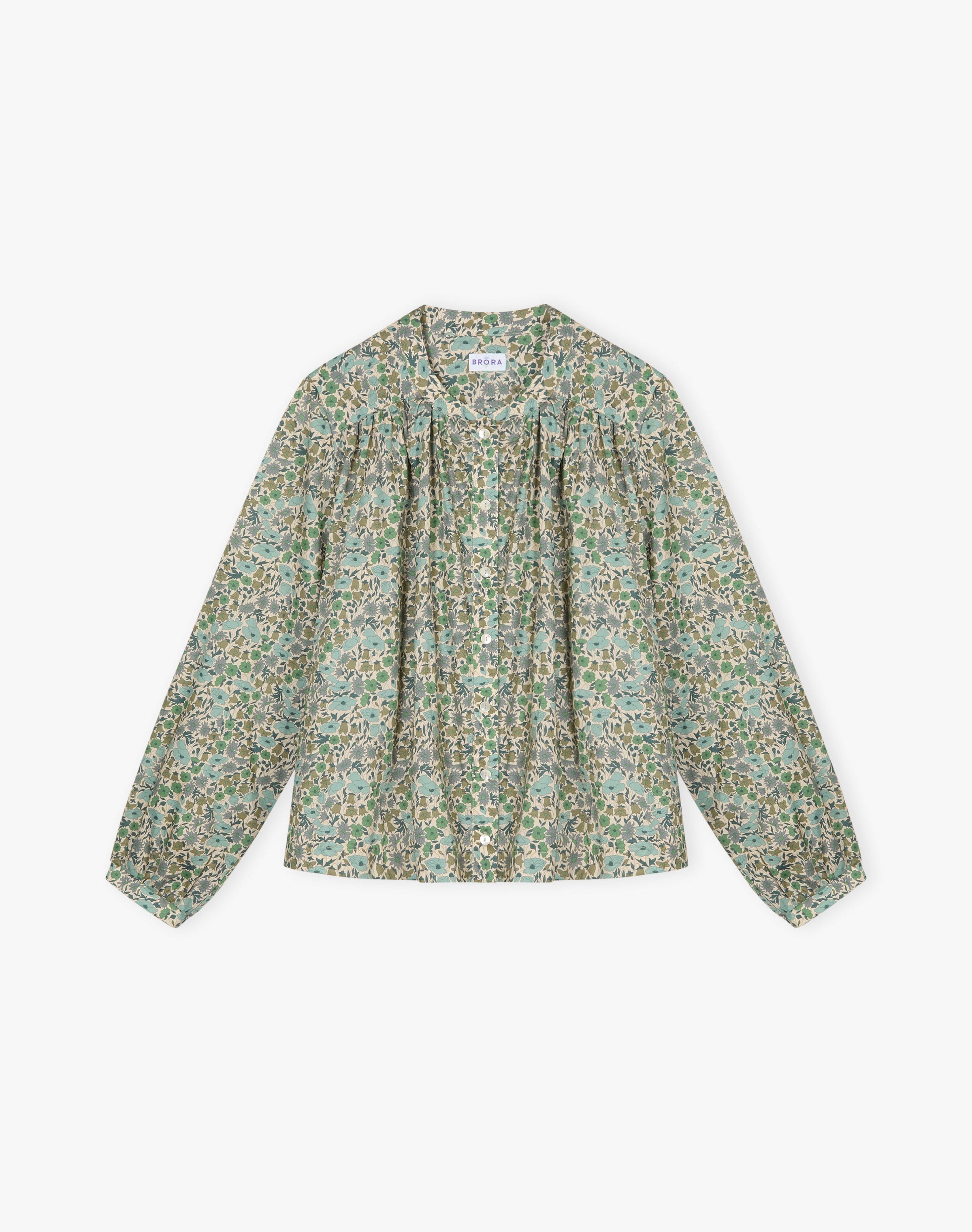 Liberty Print Organic Cotton Smock Shirt