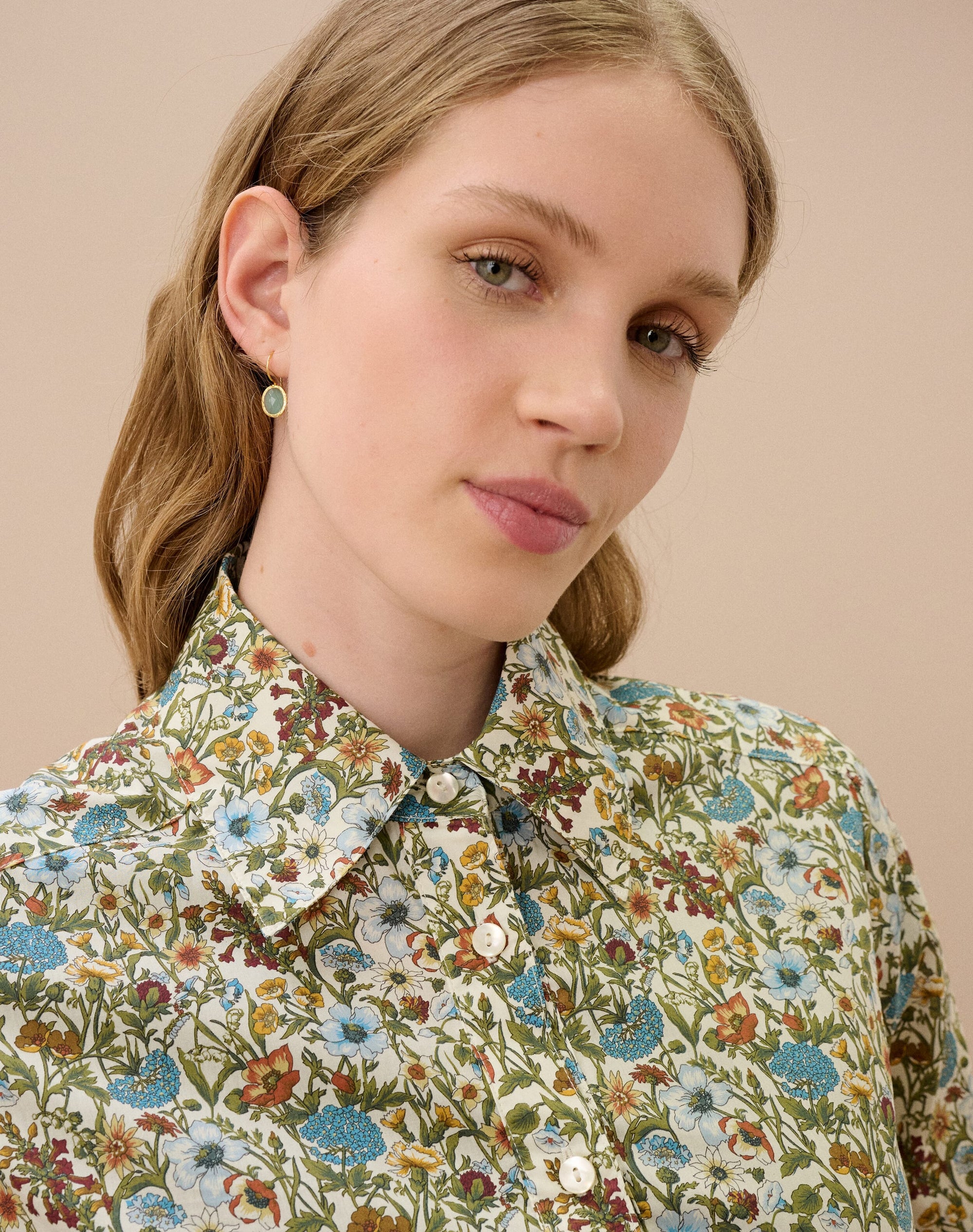 Liberty Print Organic Cotton Shirt