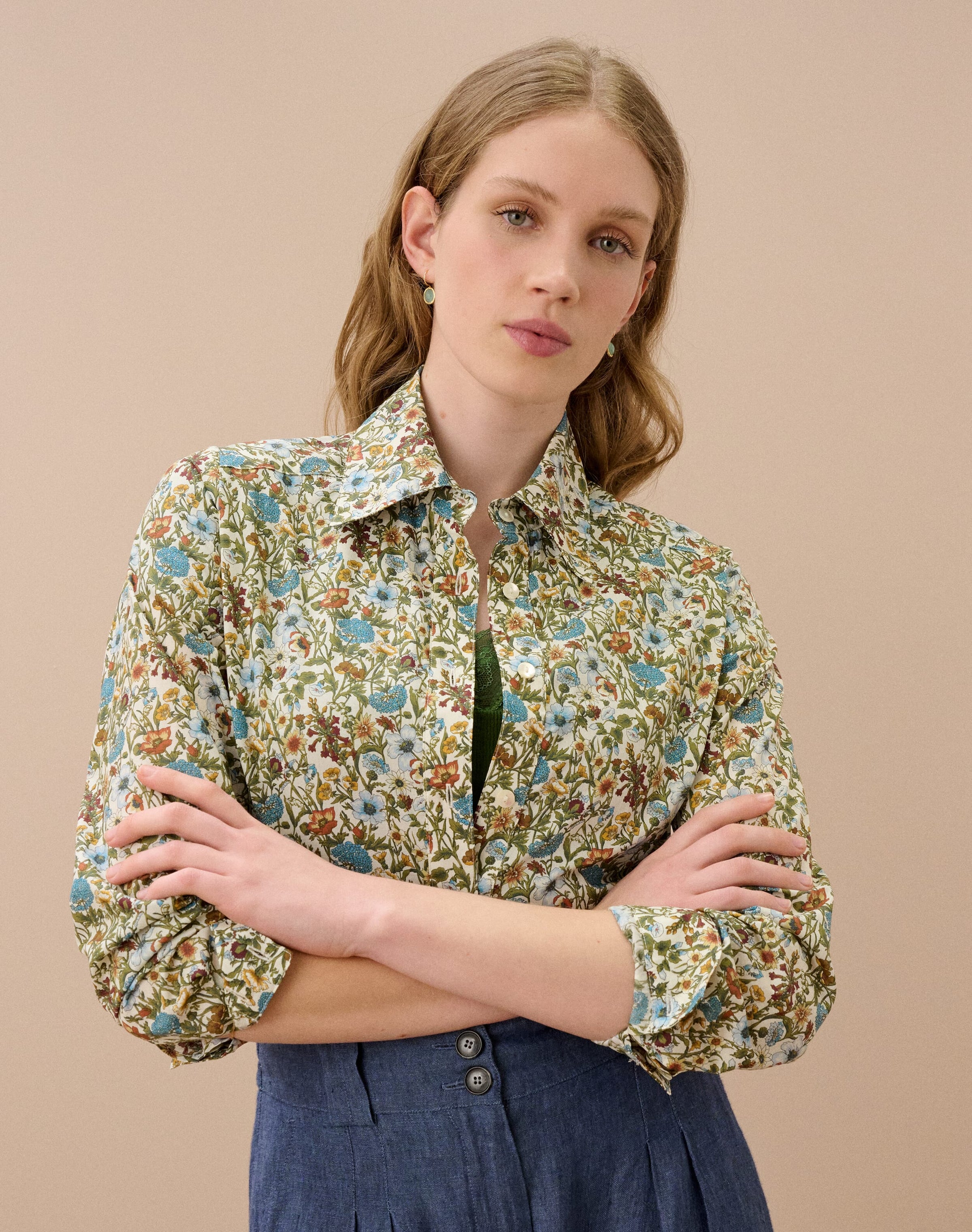 Liberty Print Organic Cotton Shirt