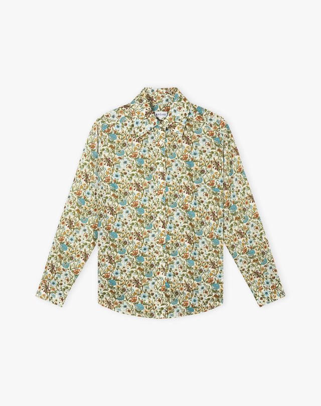 Liberty Print Organic Cotton Shirt