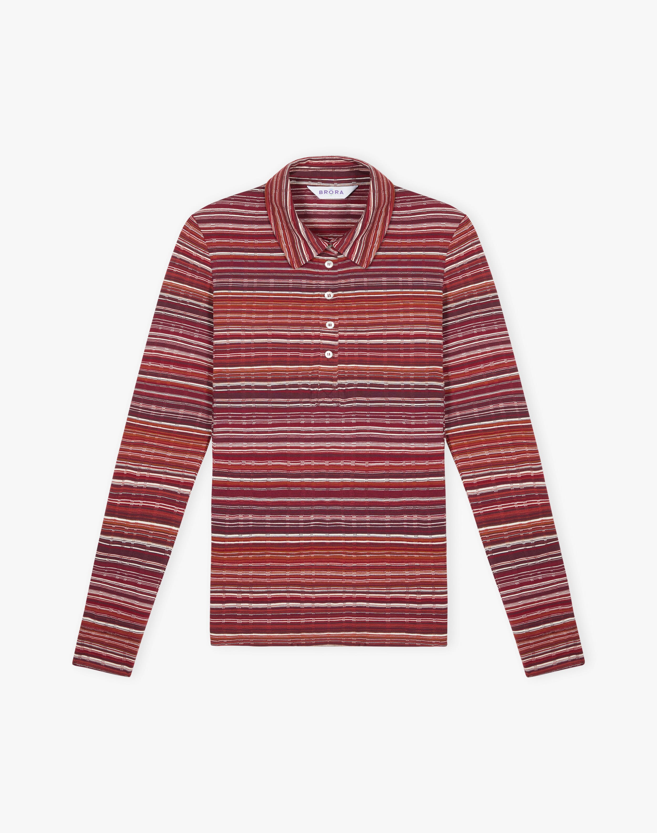 Fine Stripe Jersey Shirt
