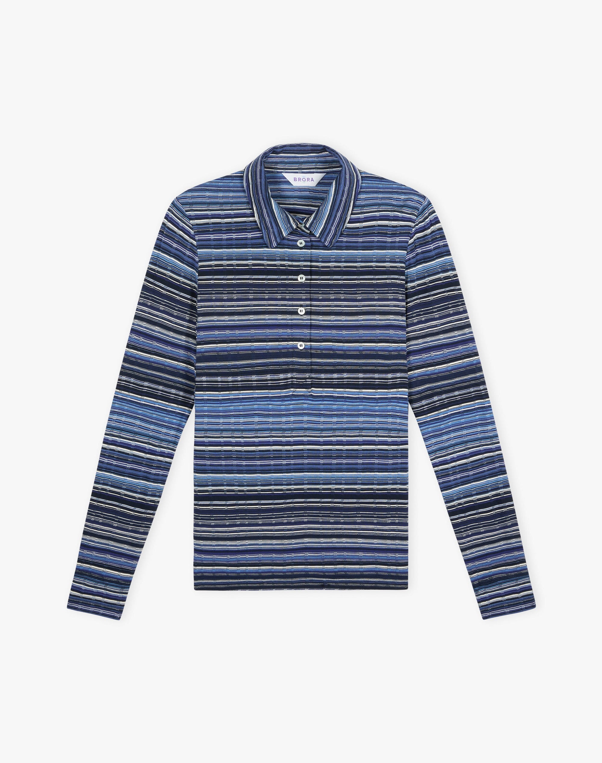 Fine Stripe Jersey Shirt