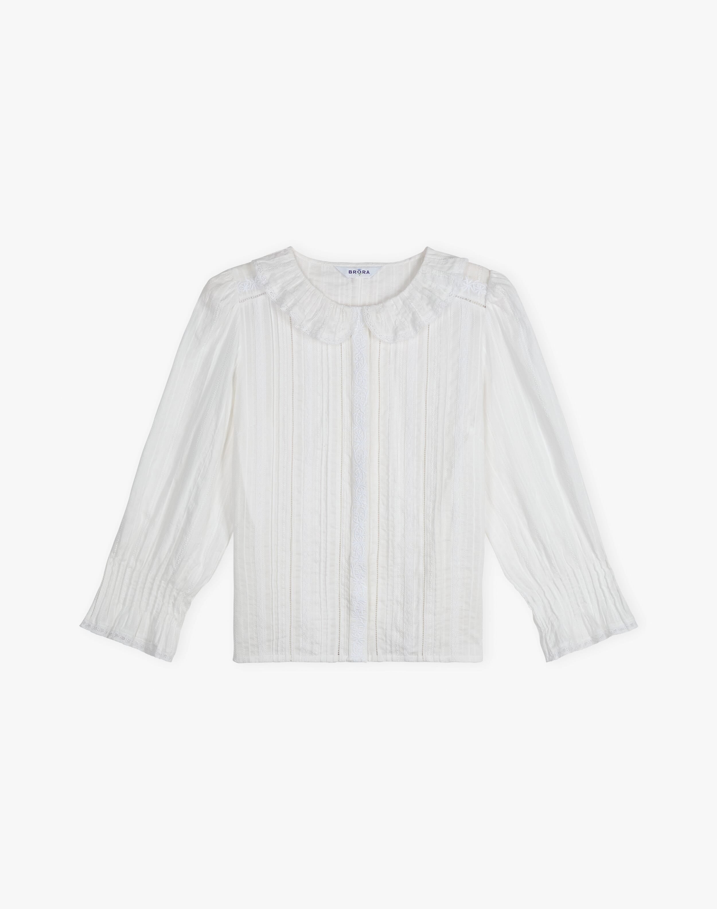 Organic Cotton Fitted Blouse