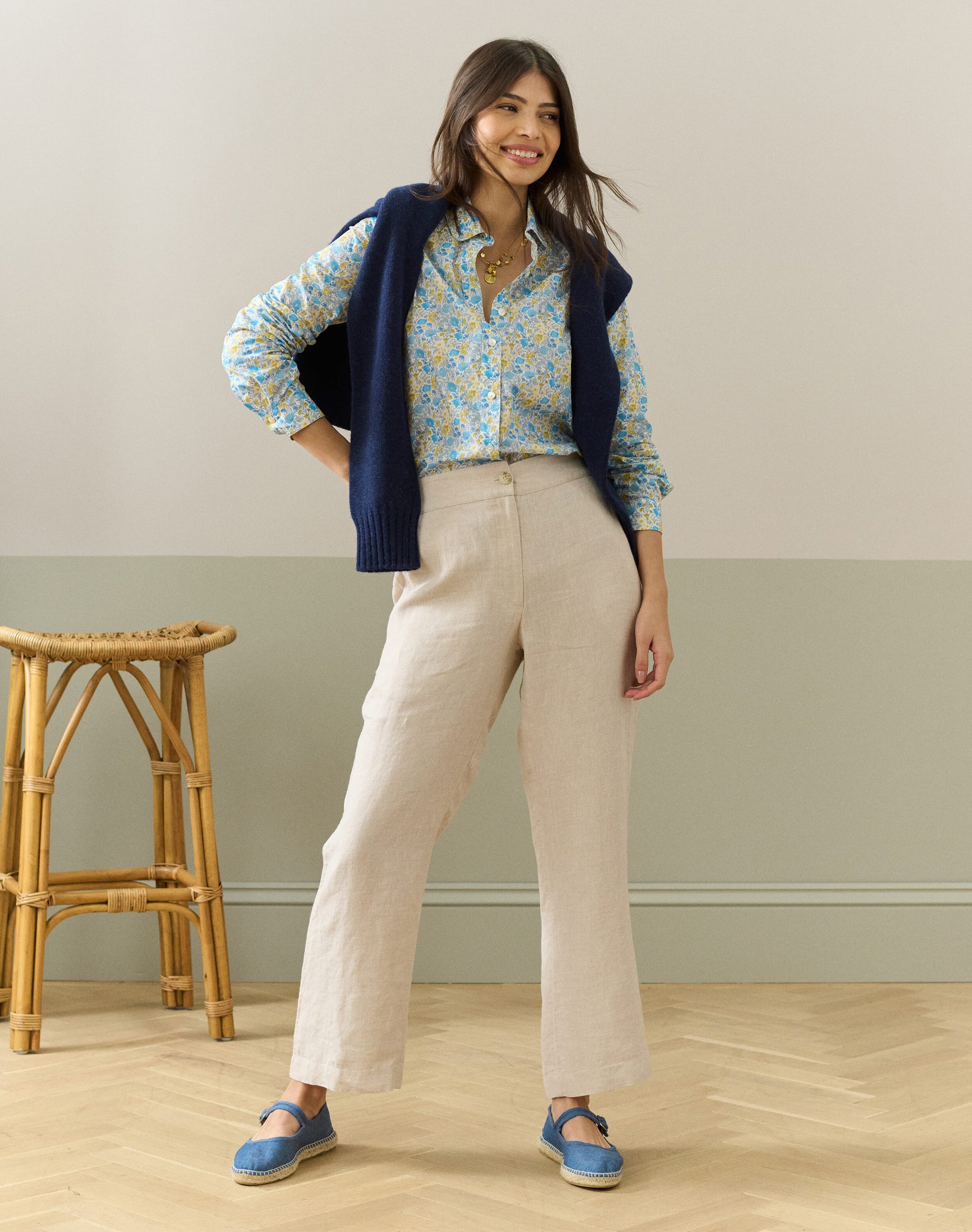 Liberty Print Organic Tana Lawn Shirt