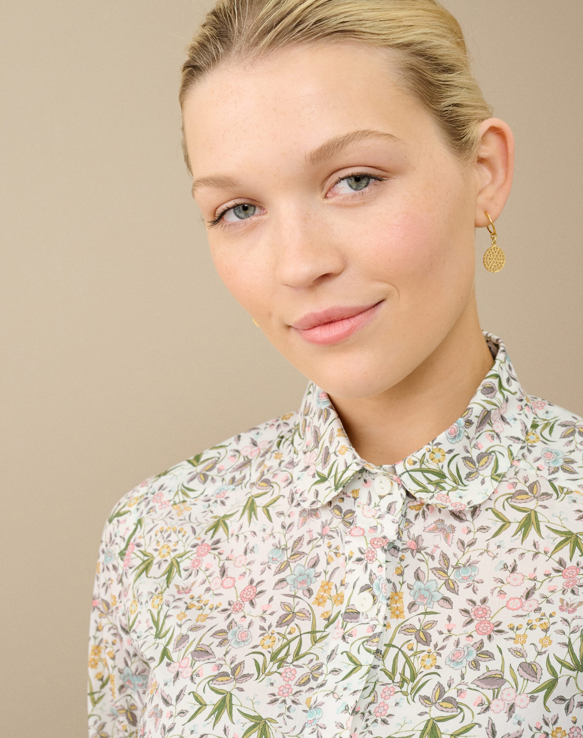 Liberty Print Organic Tana Lawn Shirt