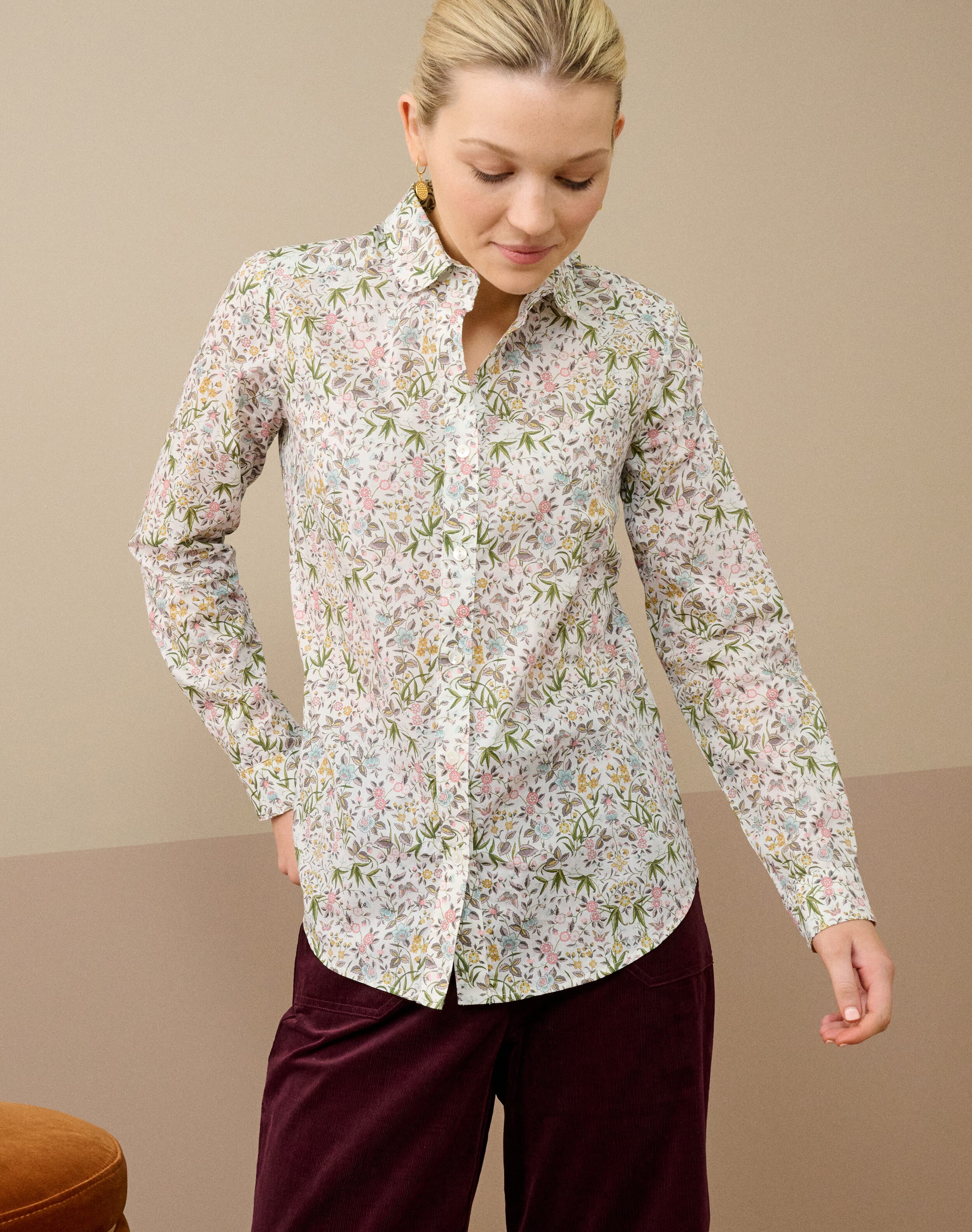 Liberty Print Organic Tana Lawn Shirt
