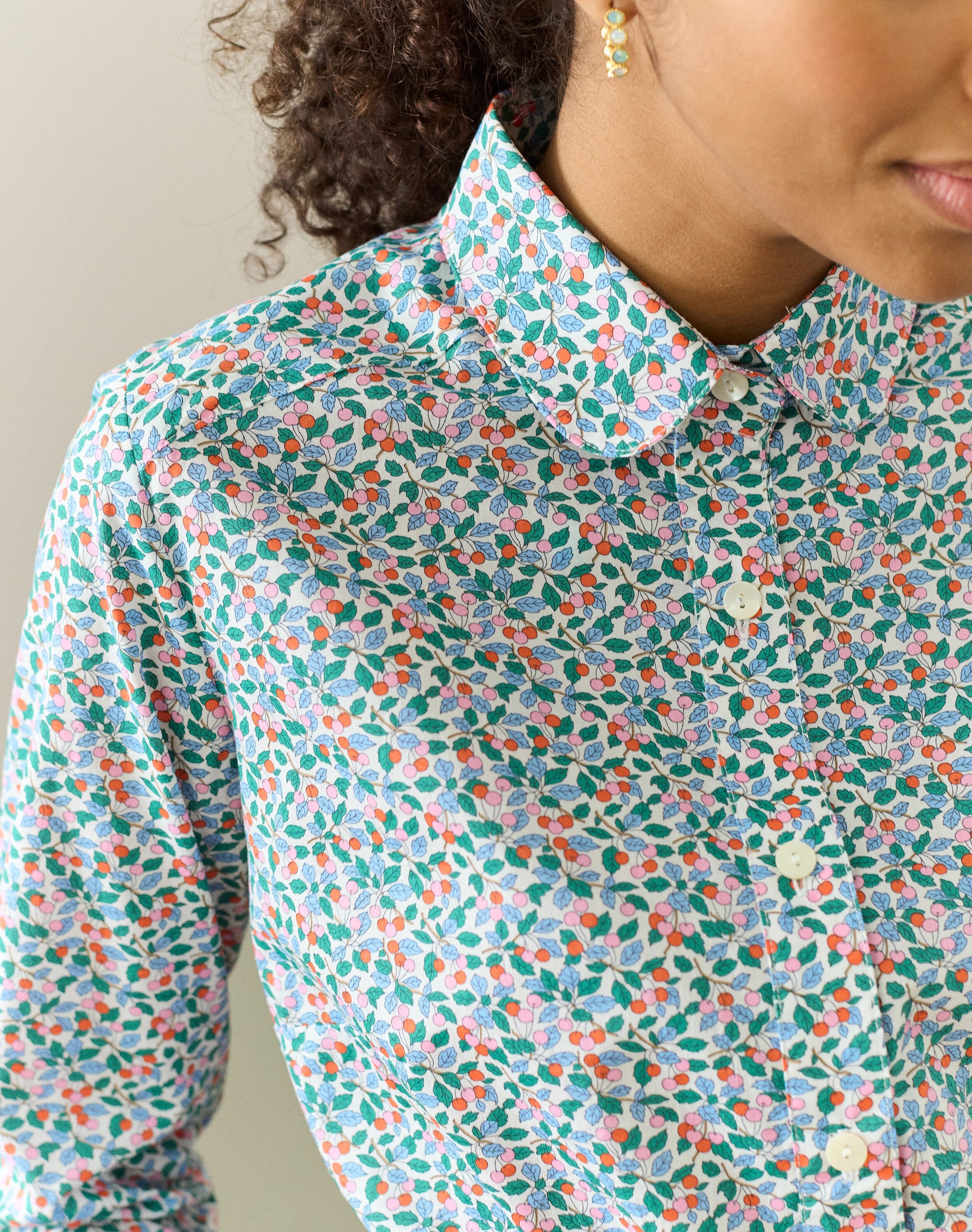 Liberty Print Organic Tana Lawn Shirt