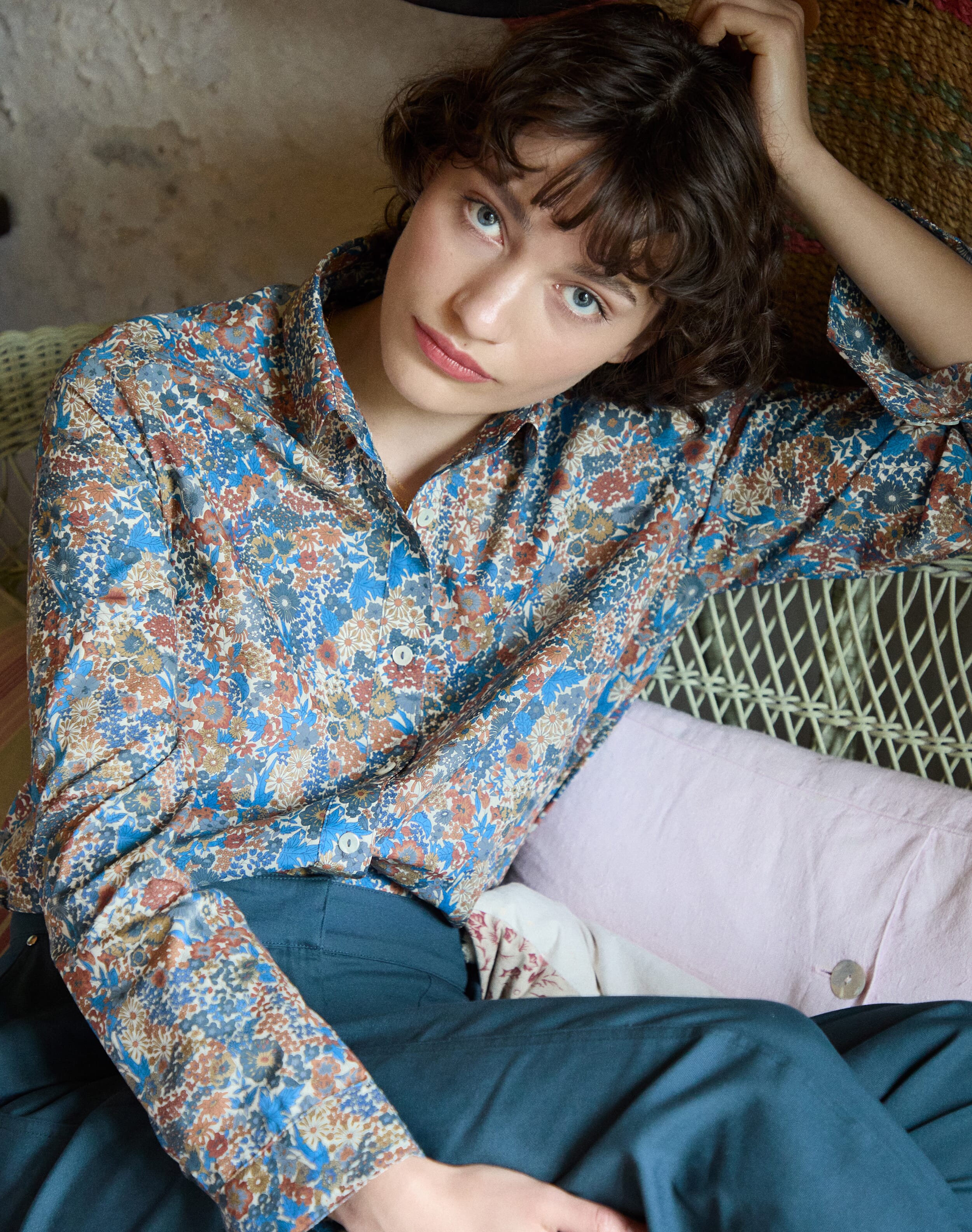 Liberty Print Organic Tana Lawn Shirt