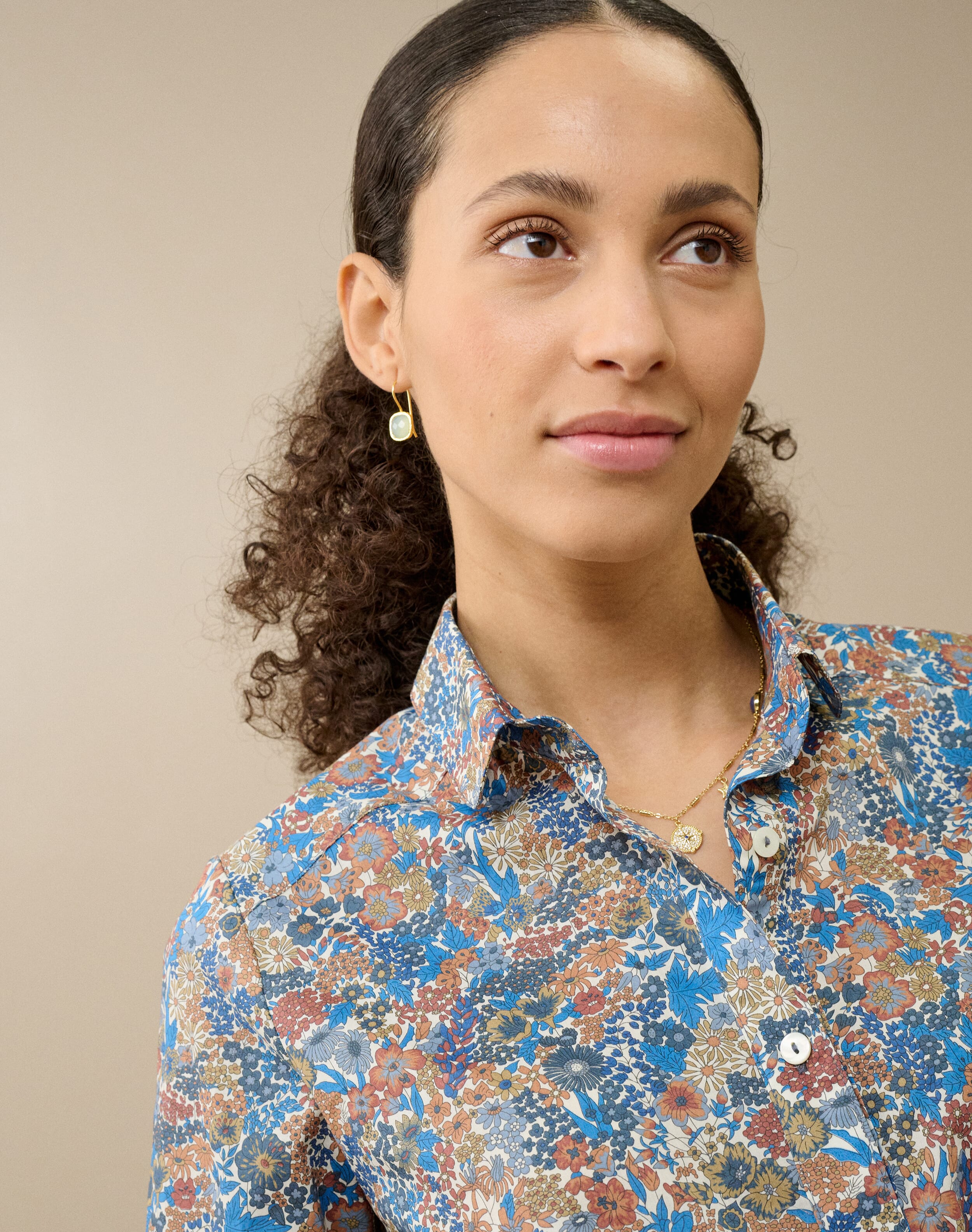 Liberty Print Organic Tana Lawn Shirt