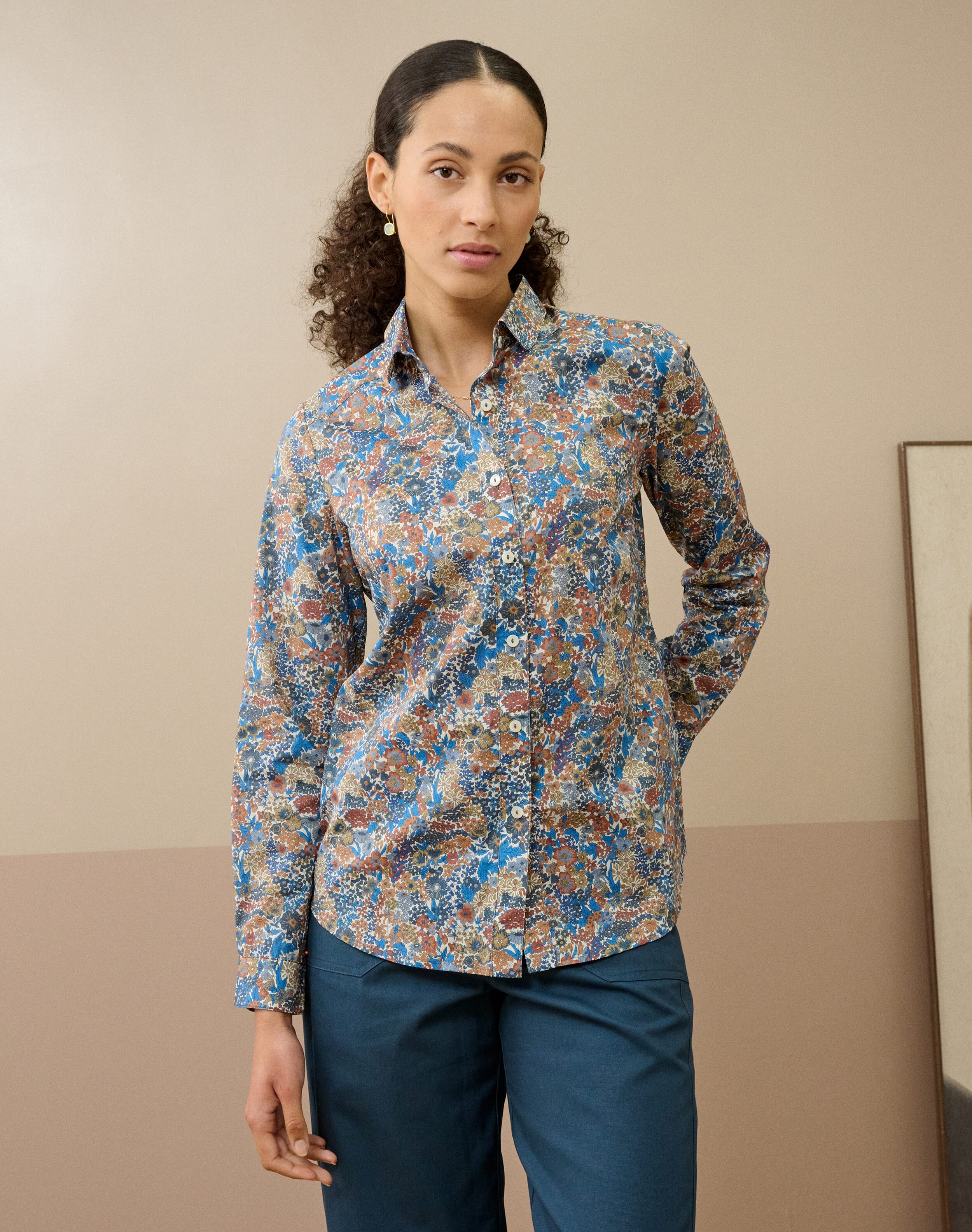Liberty Print Organic Tana Lawn Shirt