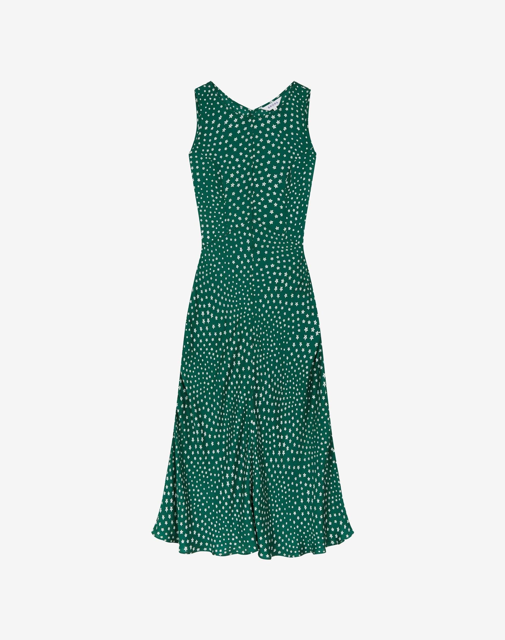 Star Print Shift Dress