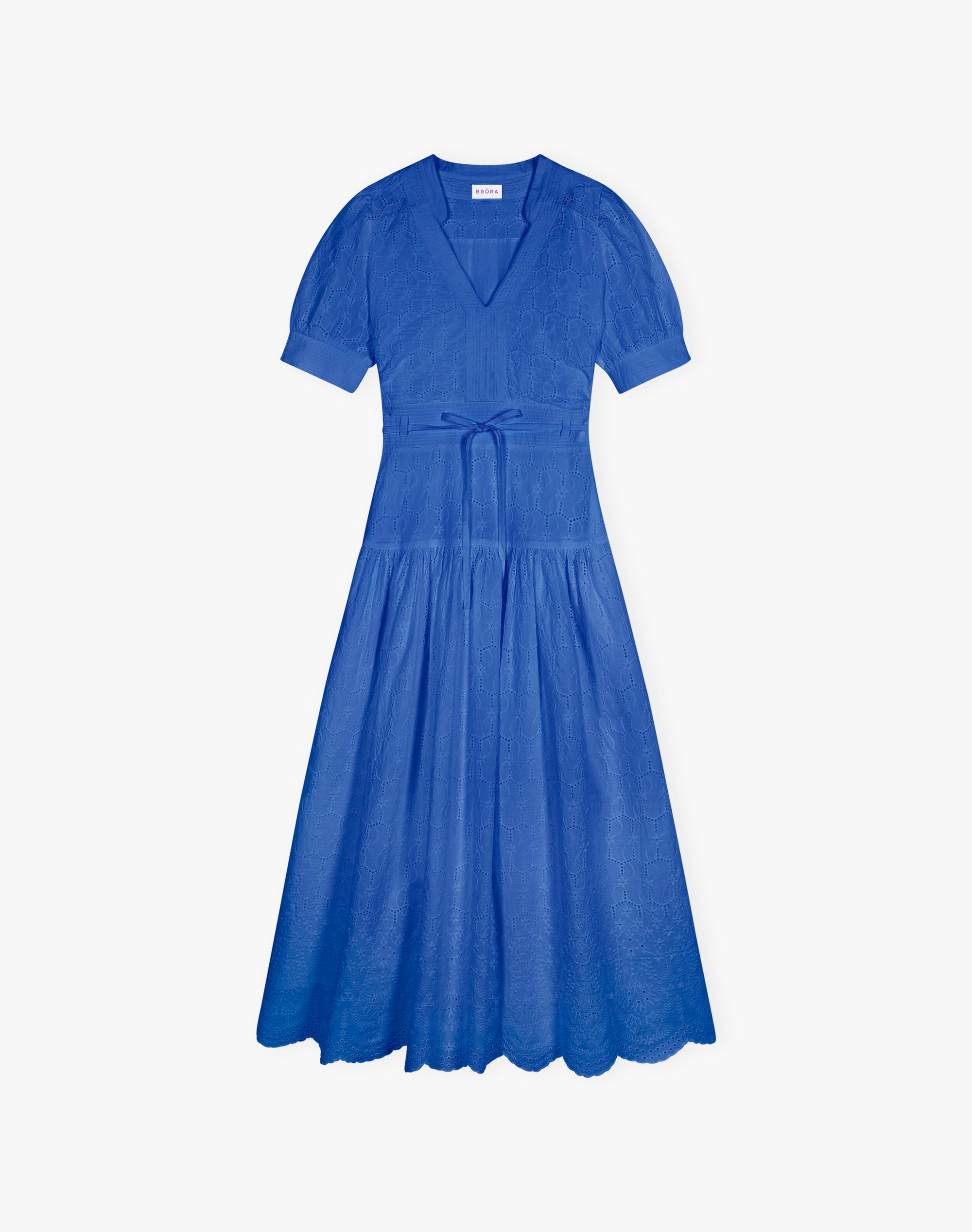 Cotton Broderie Anglaise Dress
