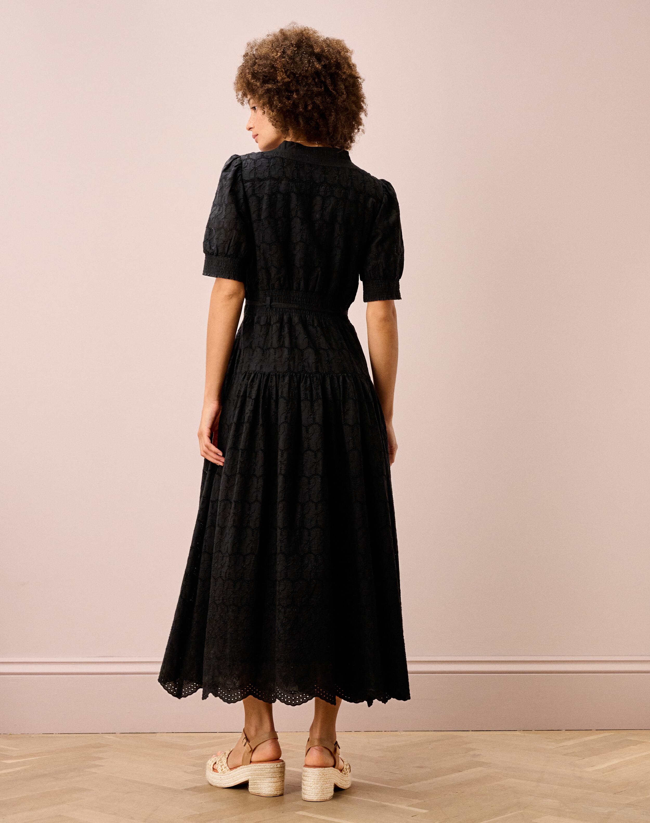 Cotton Broderie Anglaise Dress