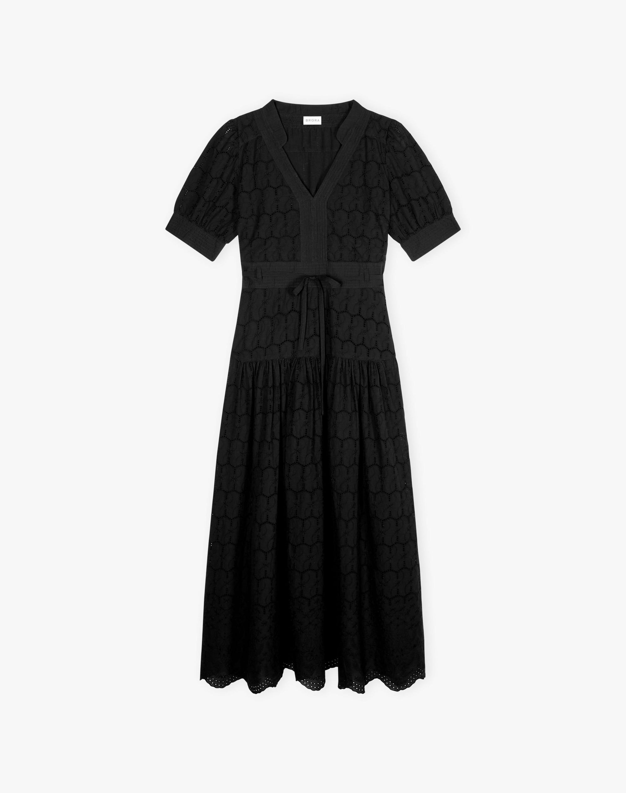 Cotton Broderie Anglaise Dress