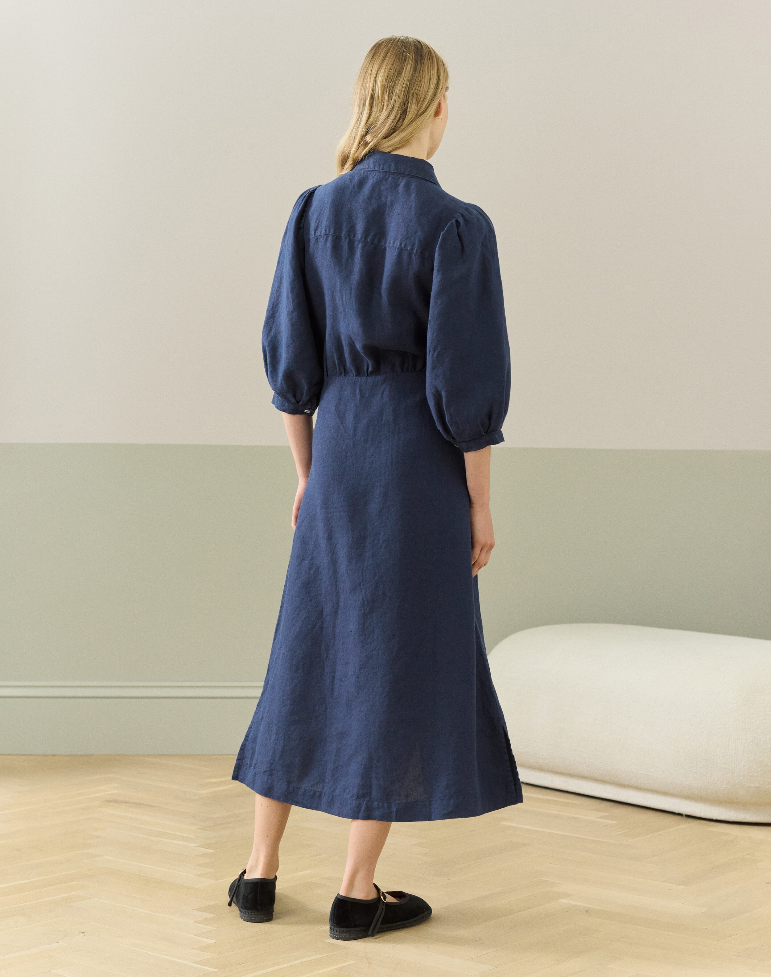 Linen Shirt Dress