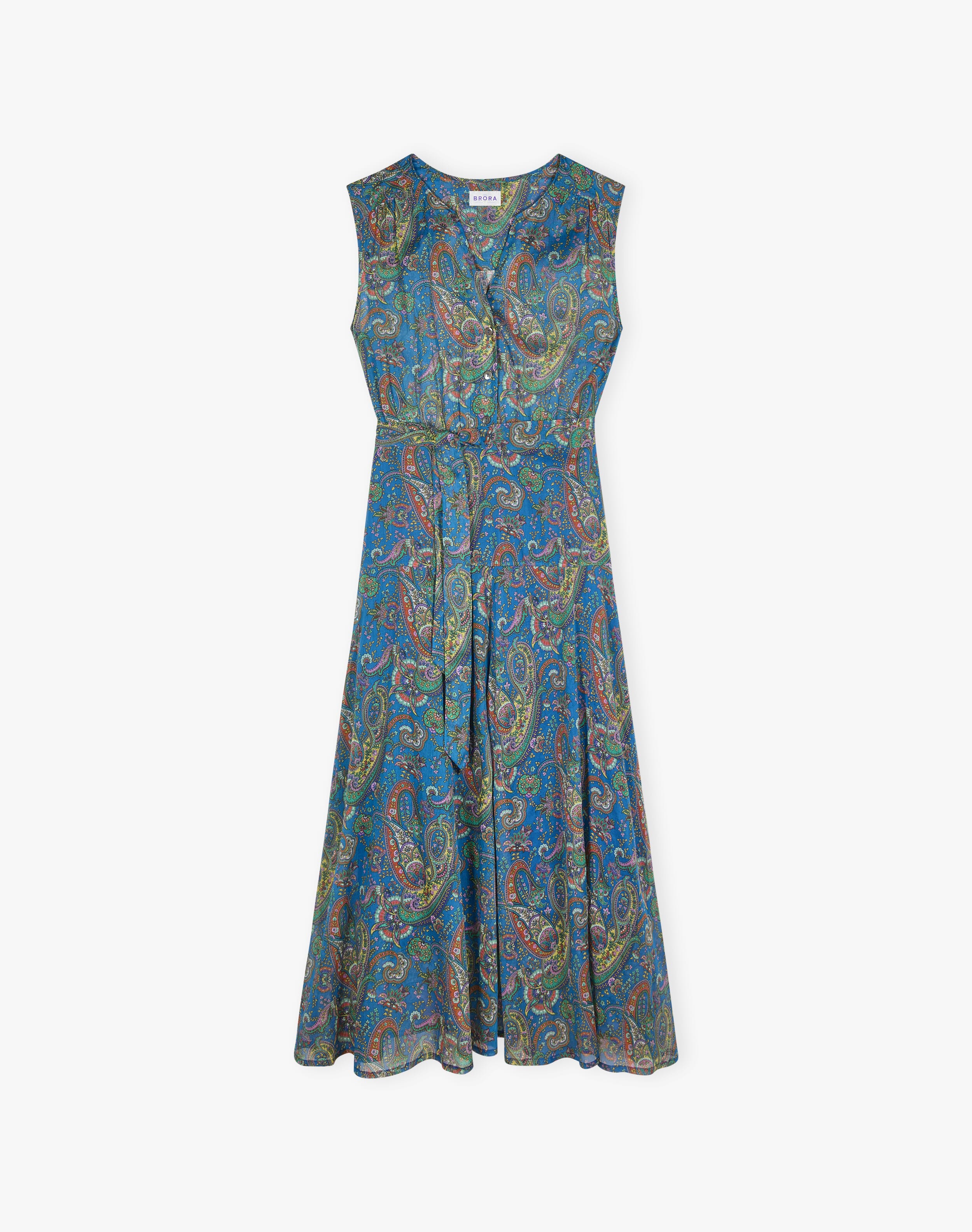 Liberty Print Cotton Chiffon Dress