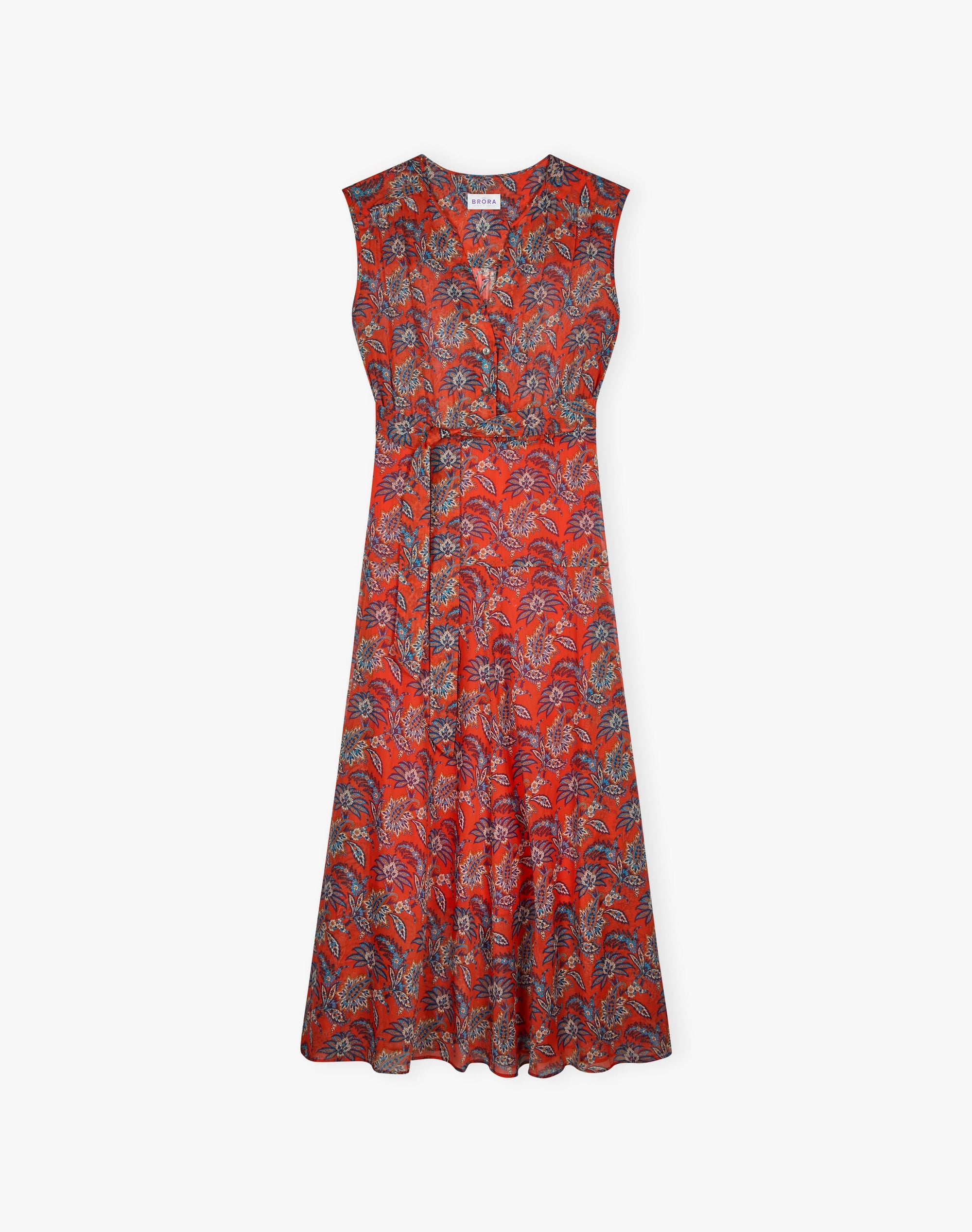 Liberty Print Cotton Chiffon Dress