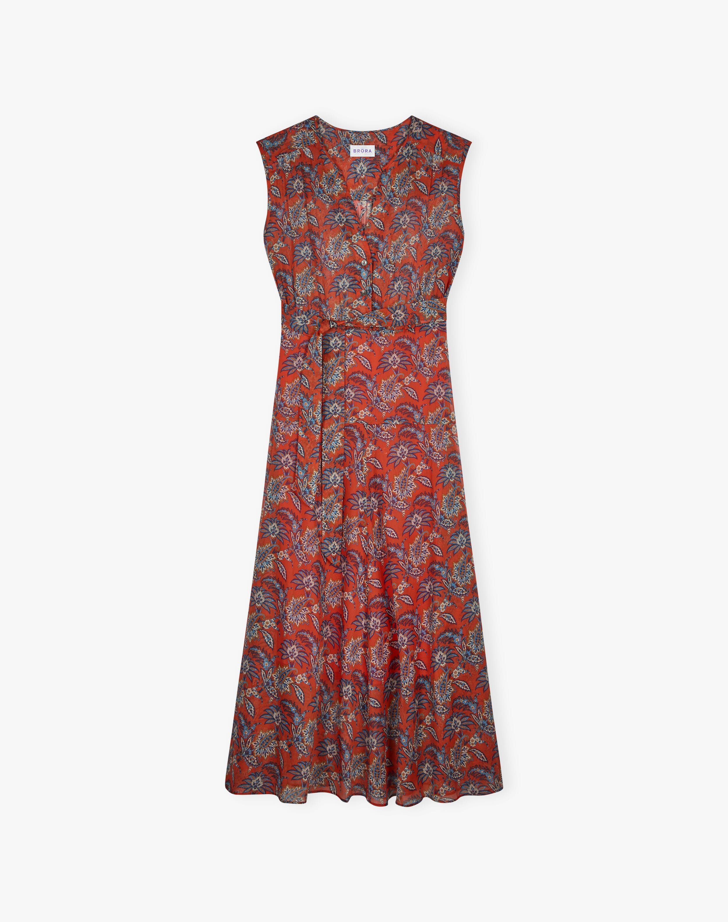Liberty Print Cotton Chiffon Dress