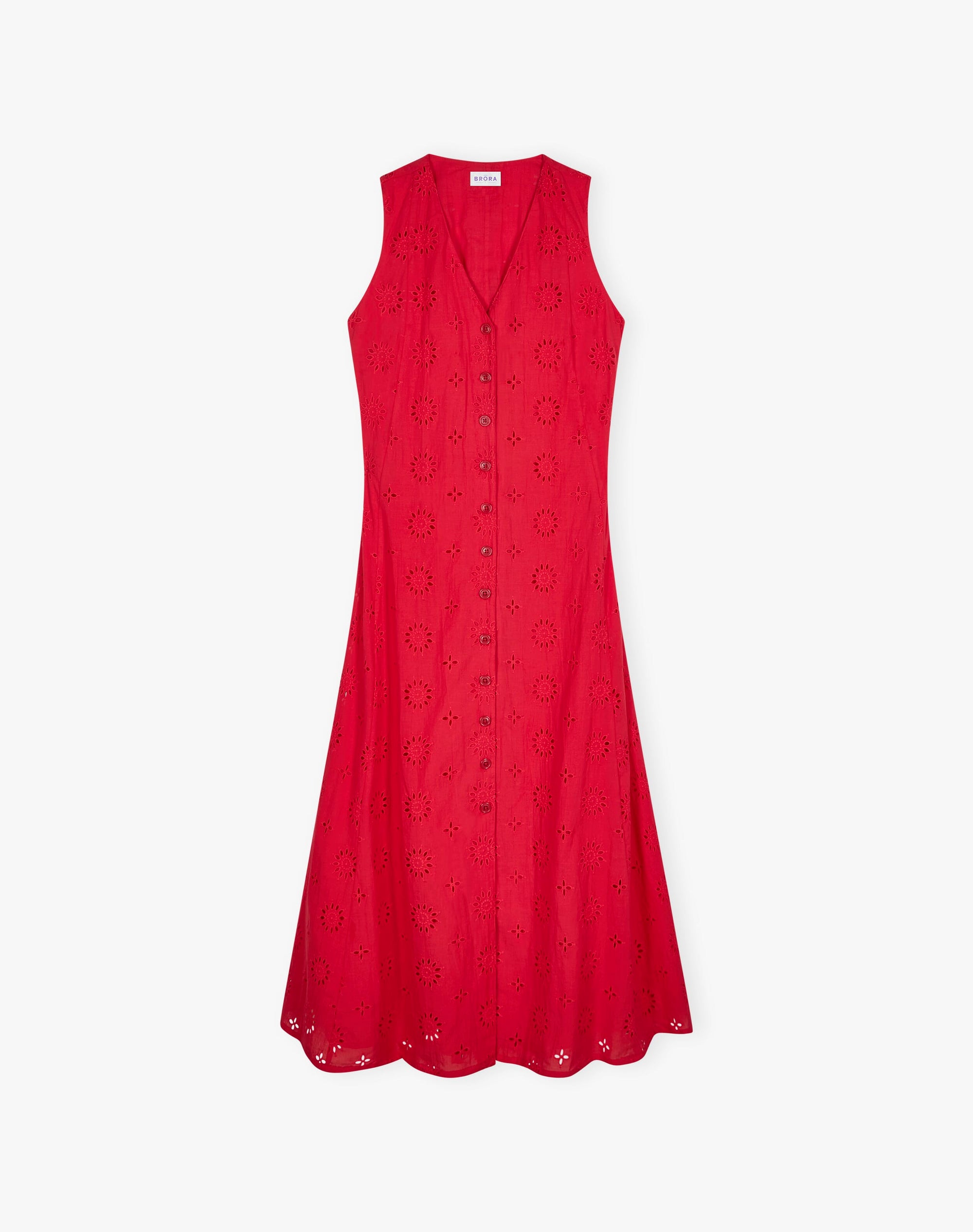 Cotton Broderie Anglaise Pinafore