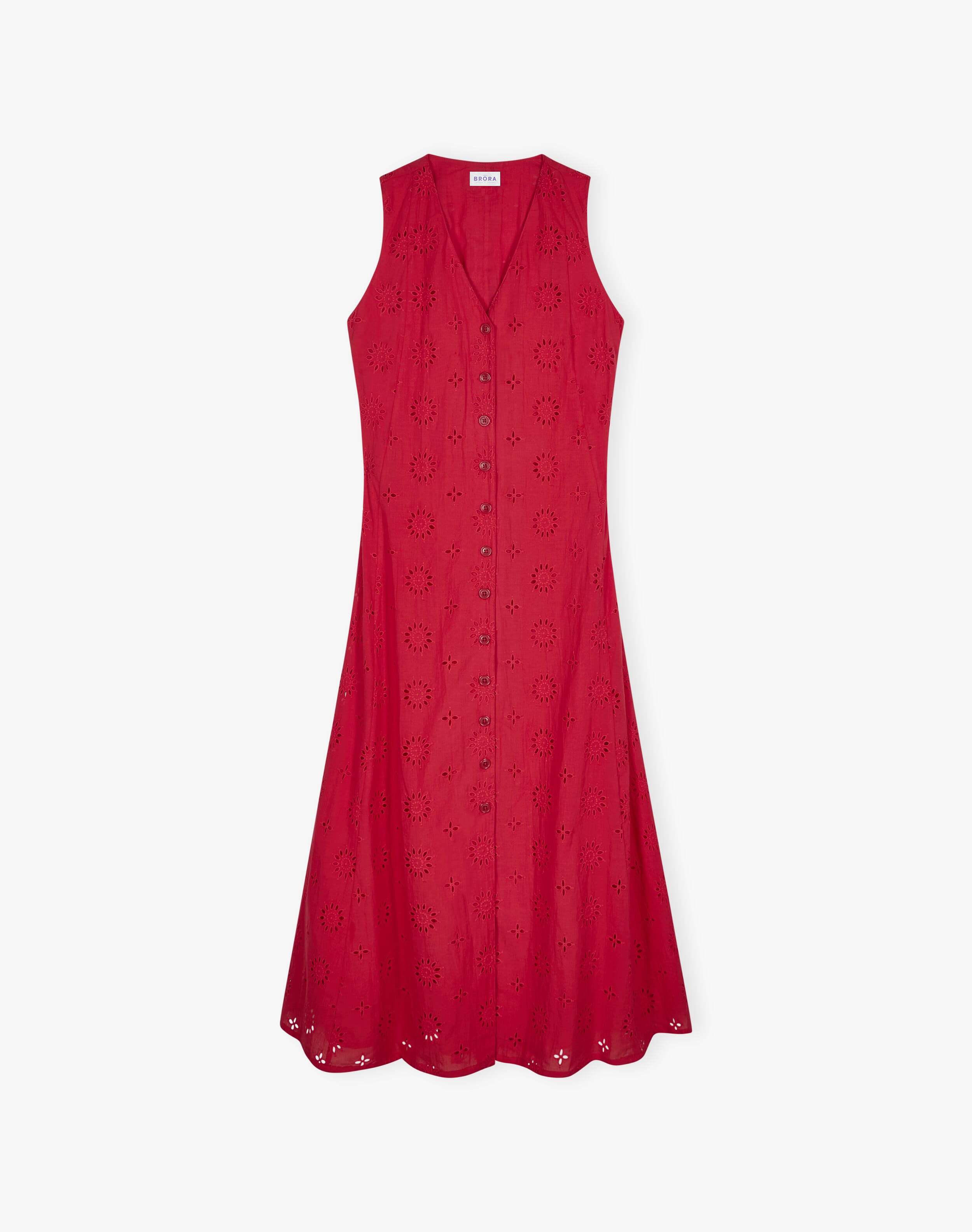Cotton Broderie Anglaise Pinafore
