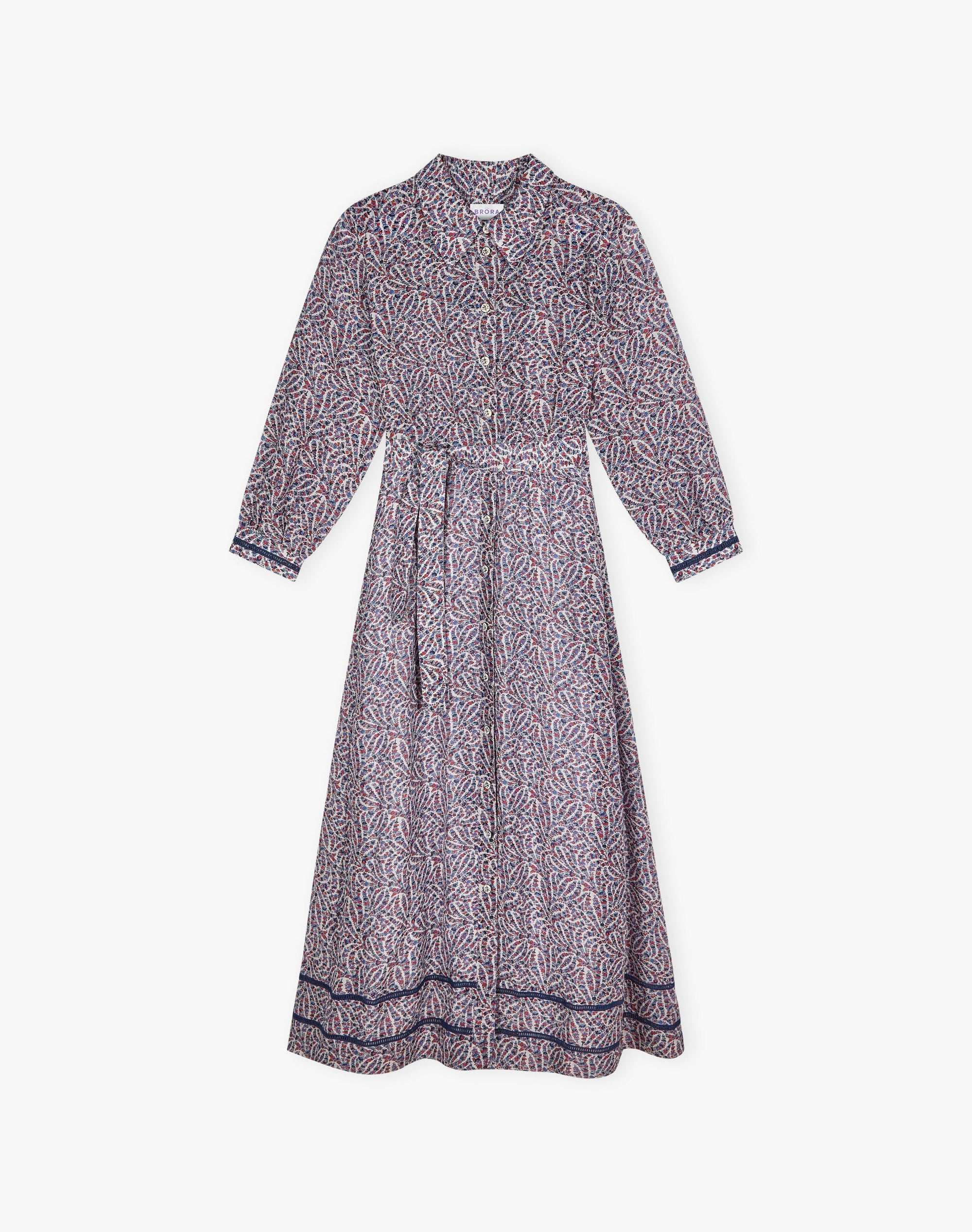 Silk Cotton Shirt Dress