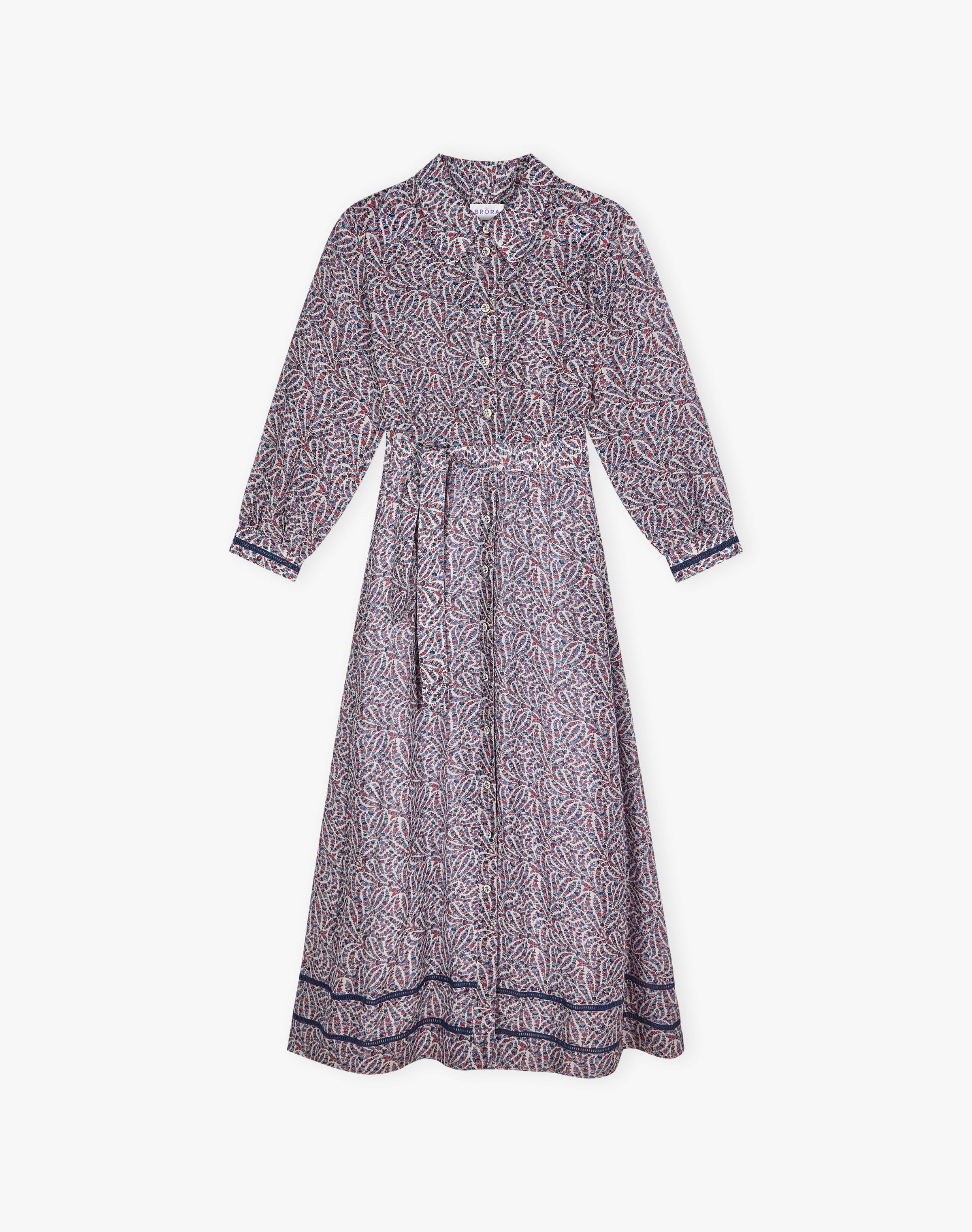 Silk Cotton Shirt Dress