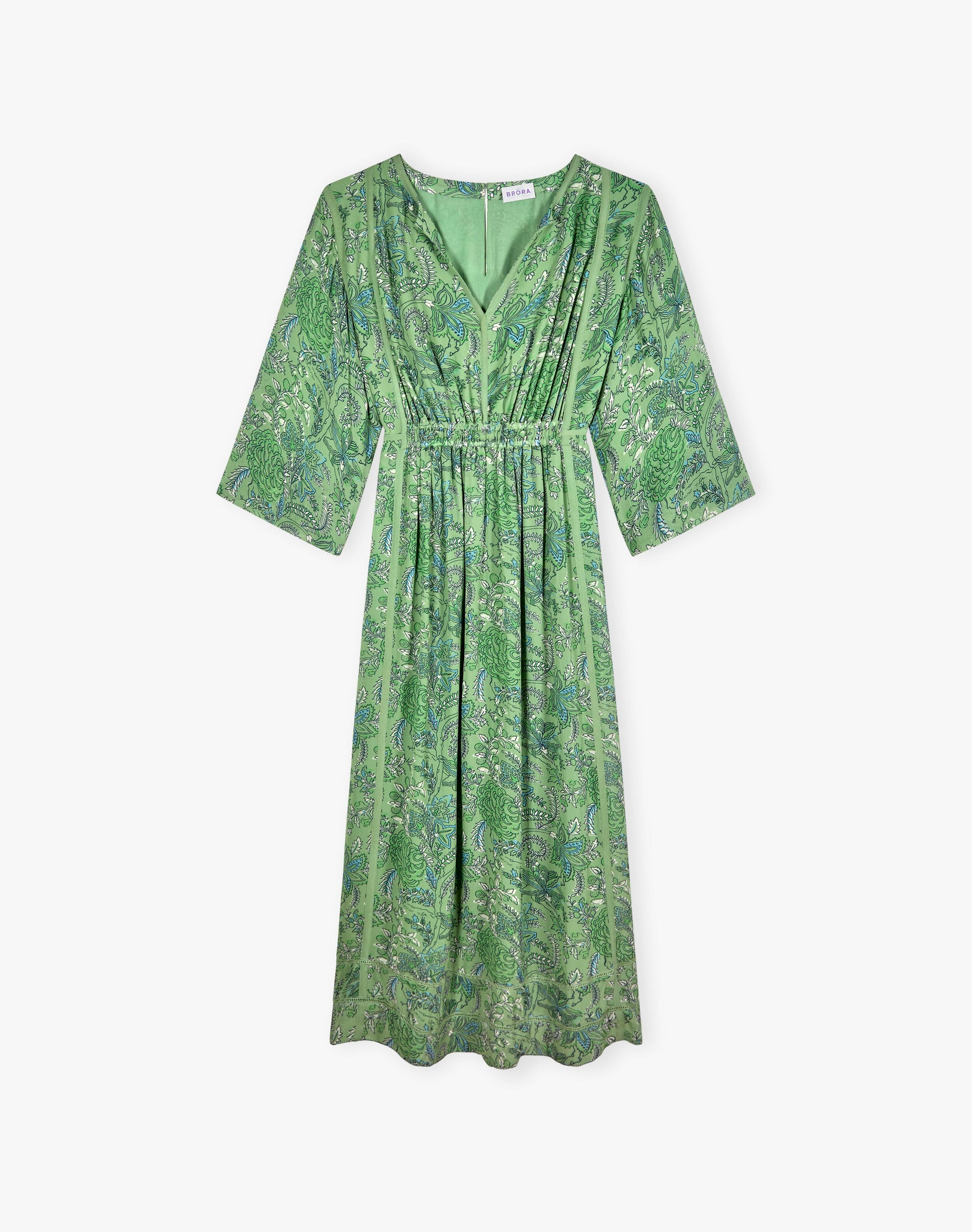 Silk Empire Line Dress
