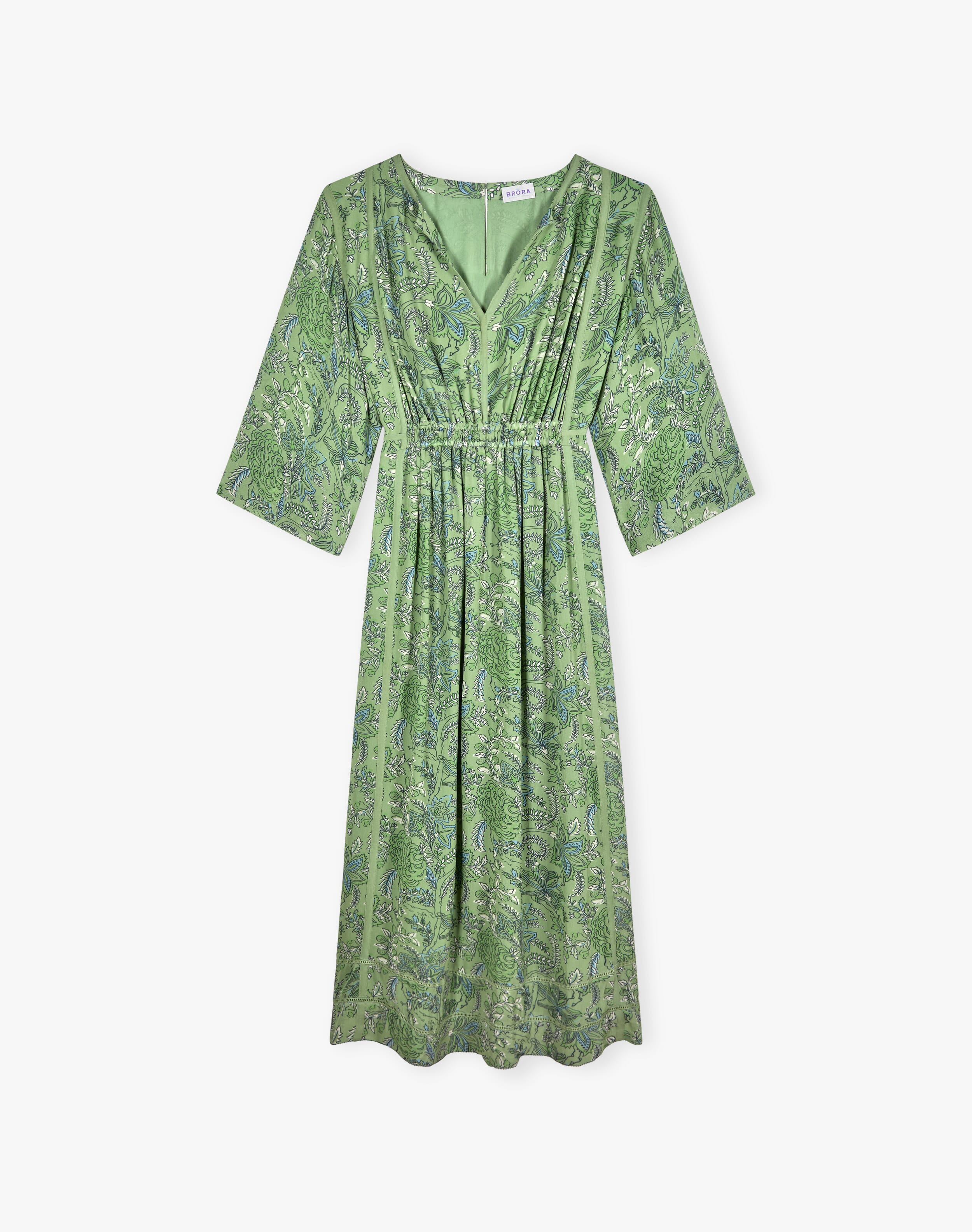 Silk Empire Line Dress