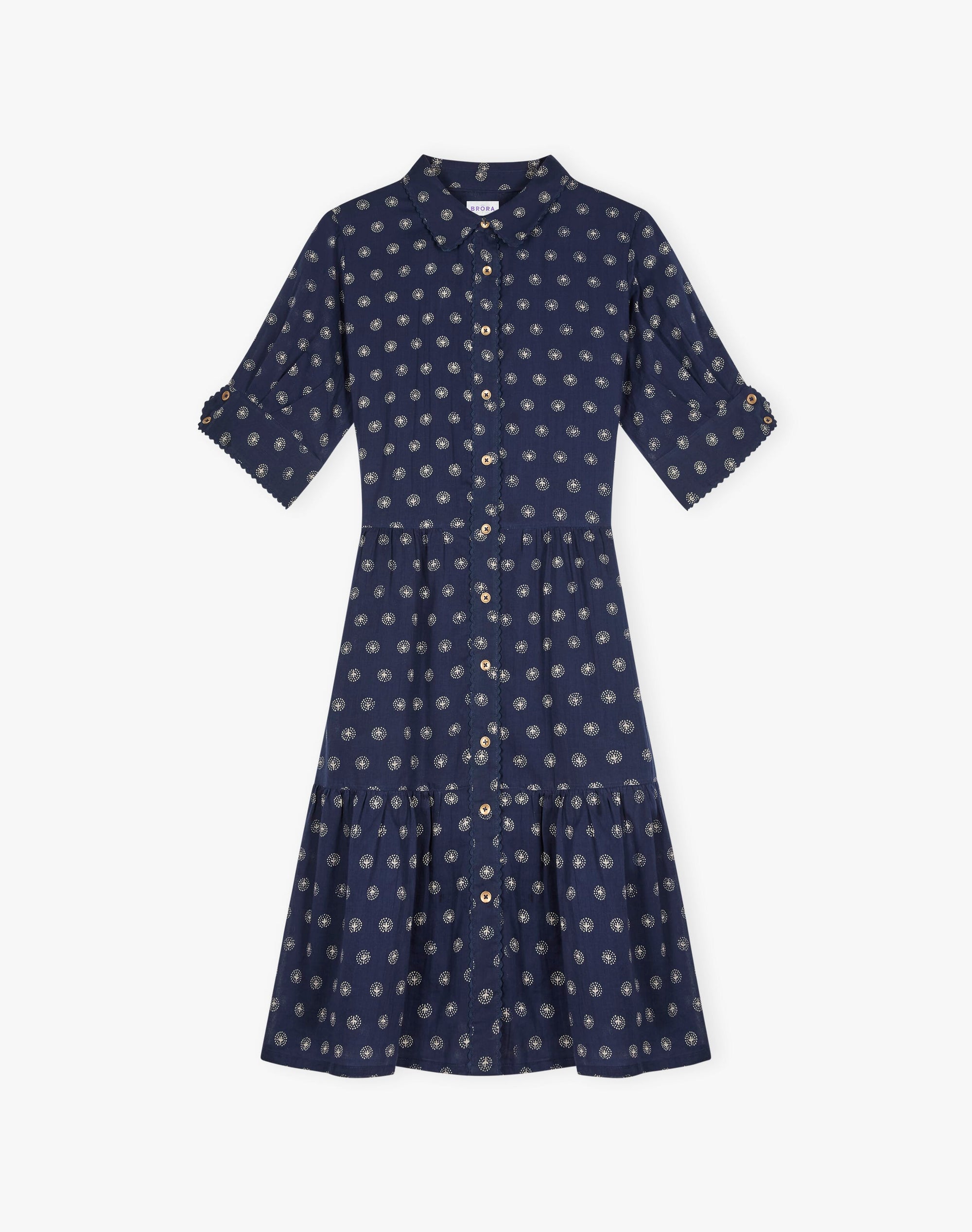 Organic Cotton Tiered Dress
