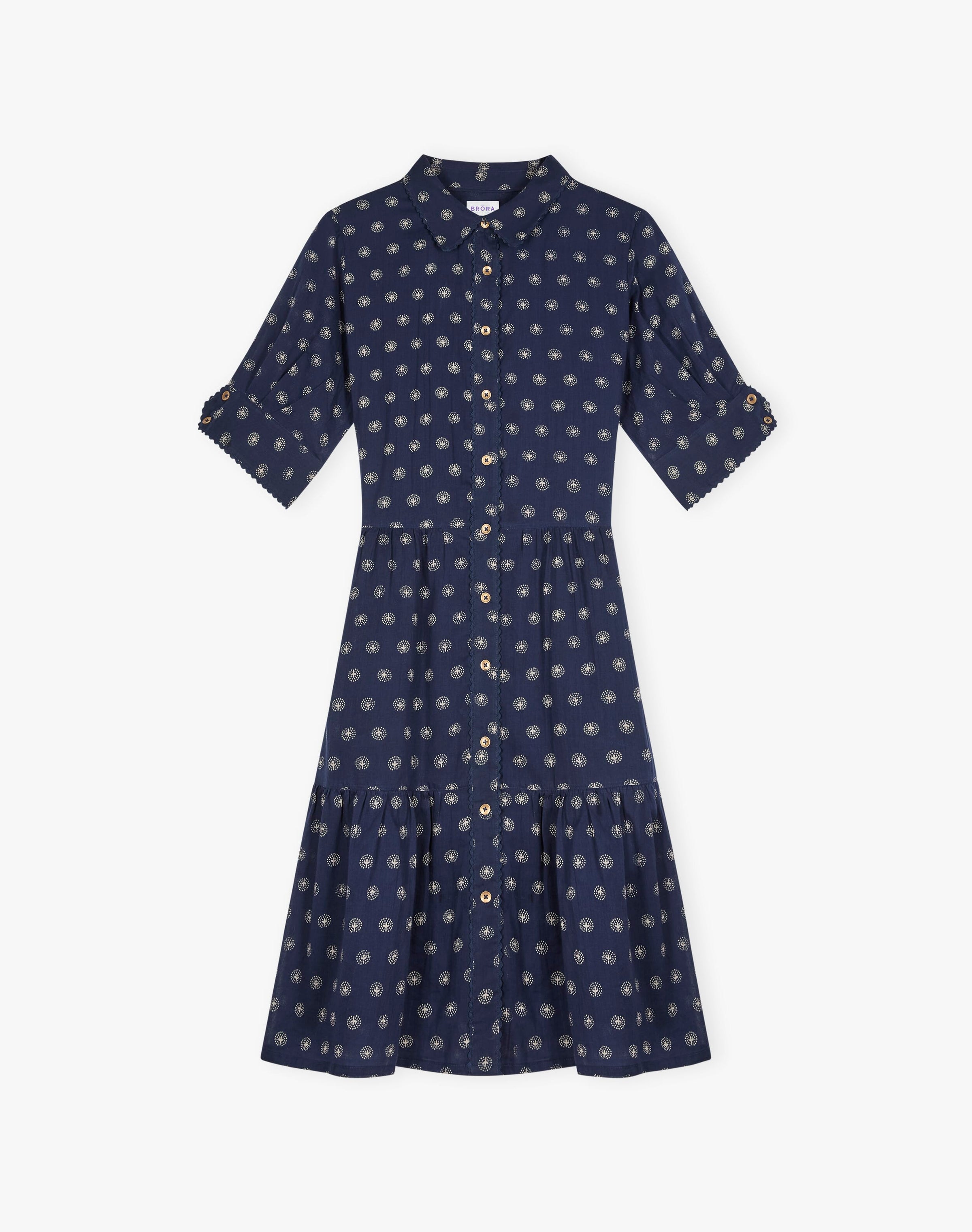 Organic Cotton Tiered Dress