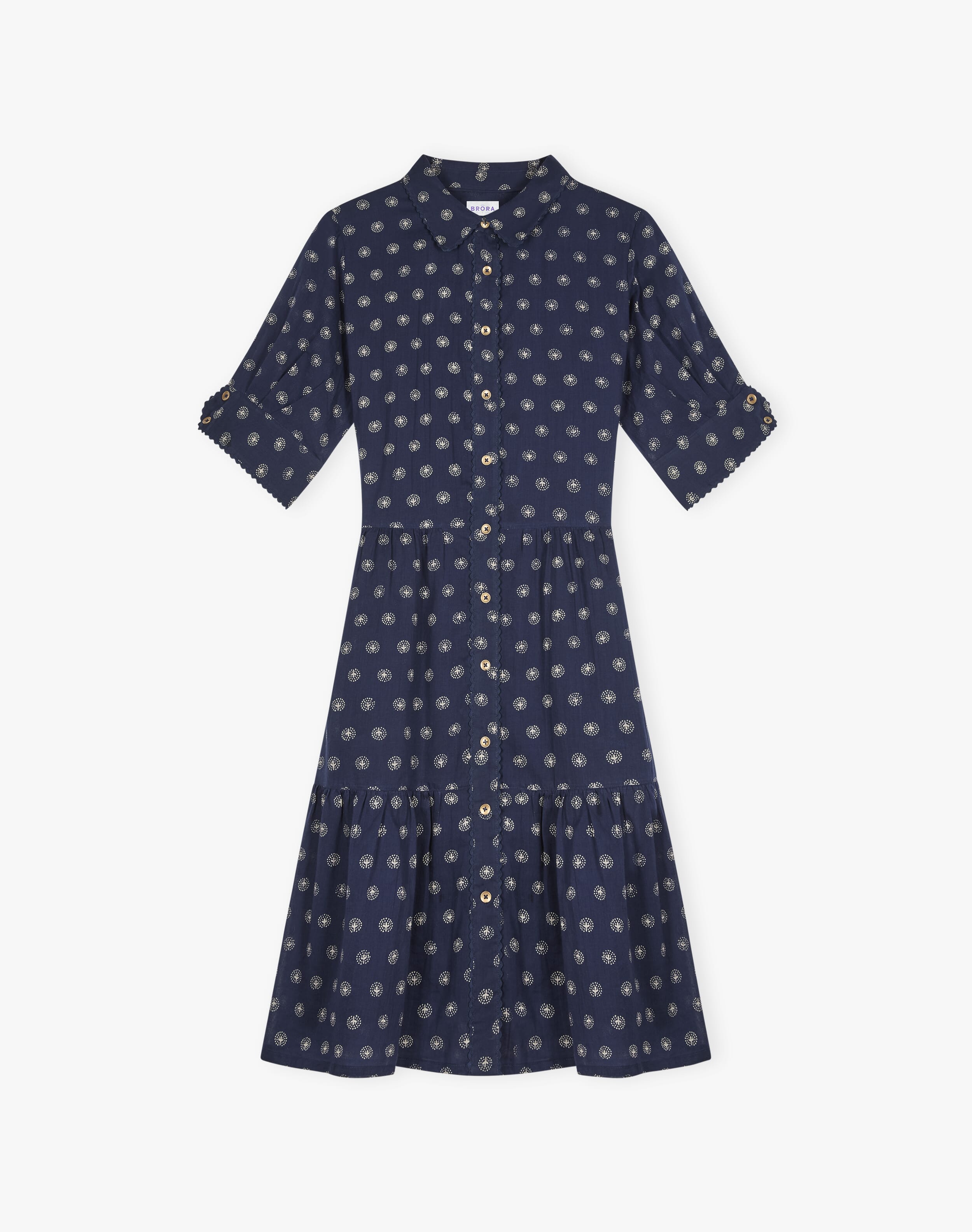 Organic Cotton Tiered Dress