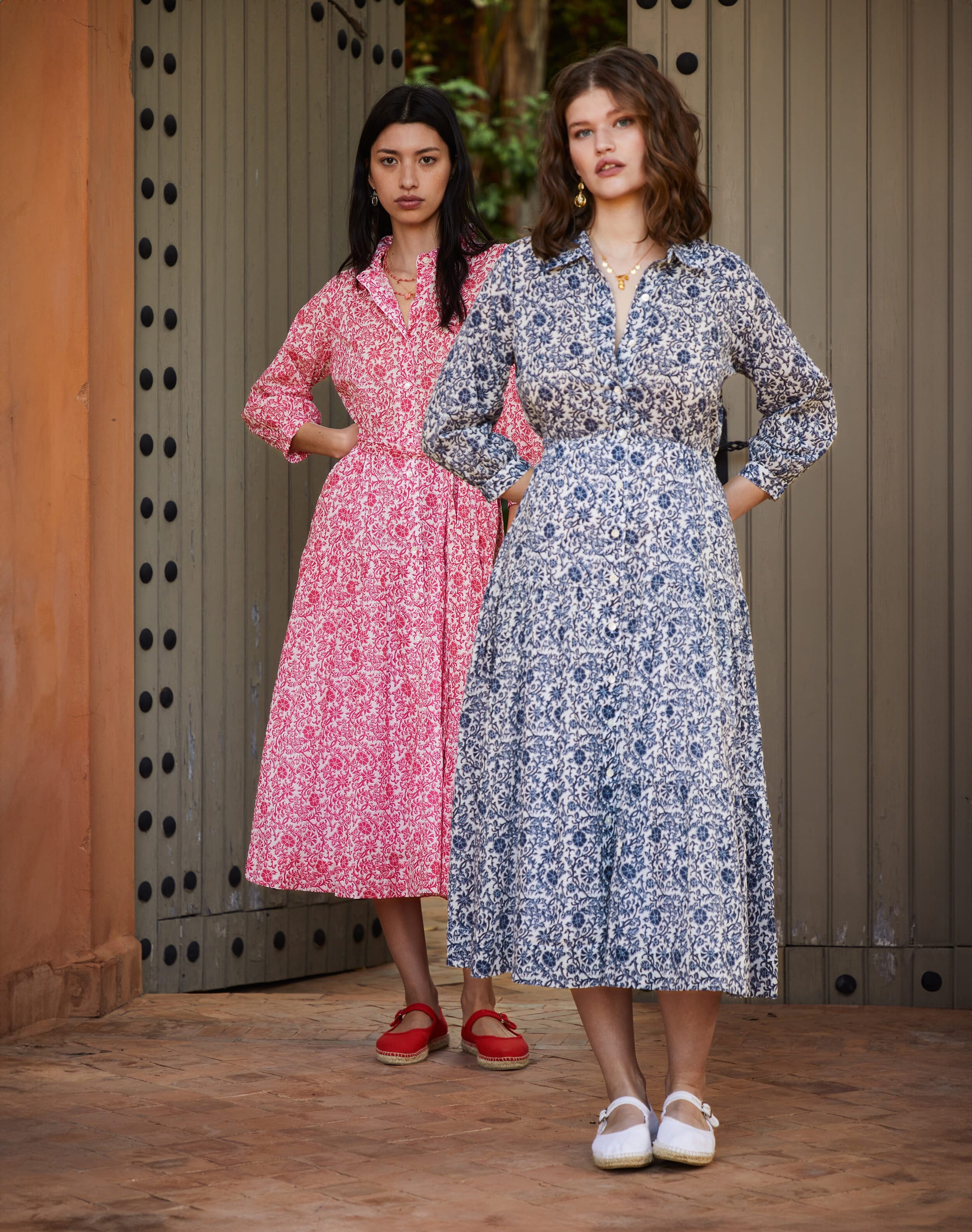 Organic Cotton Voile Shirt Dress