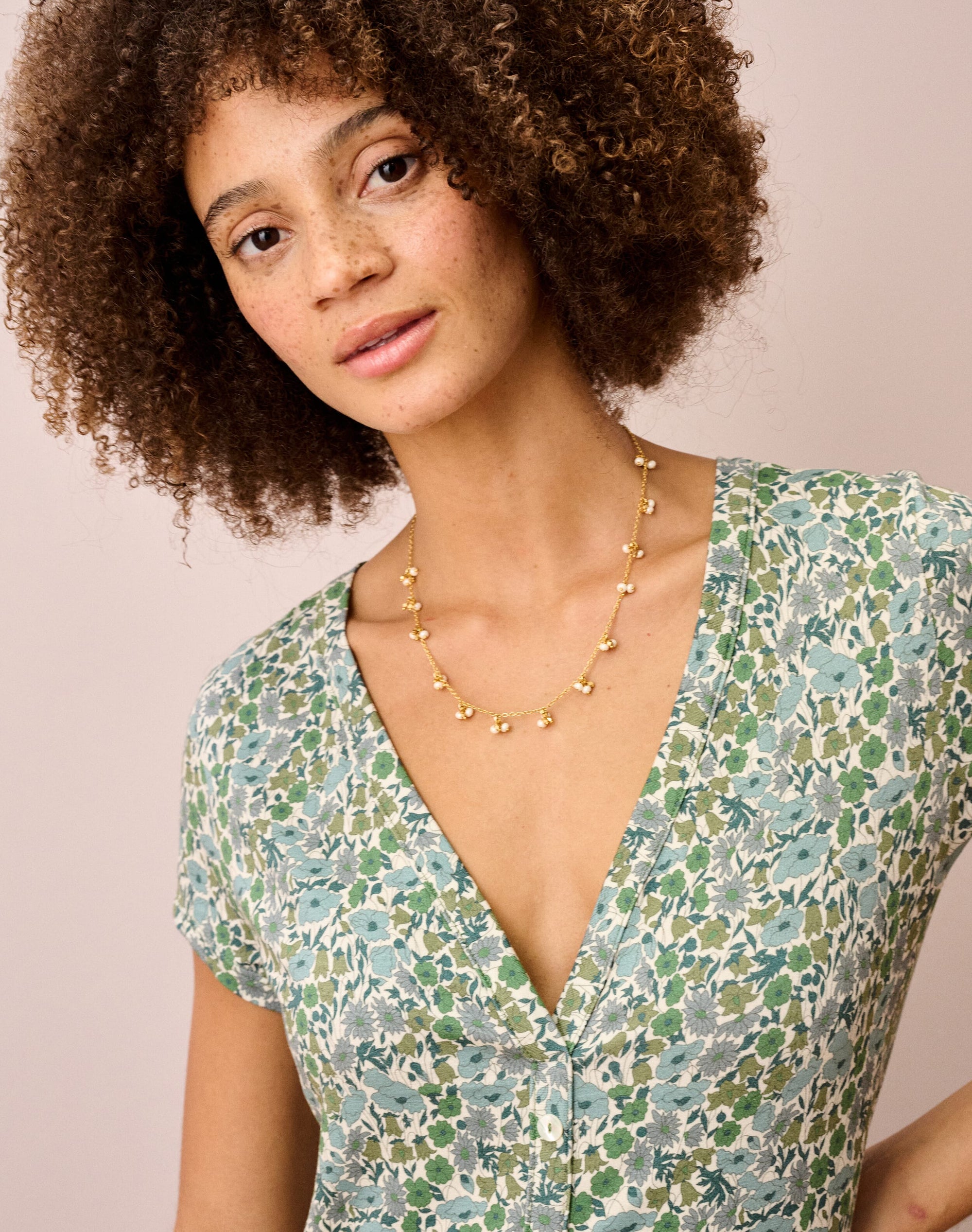 Liberty Print Jersey Dress