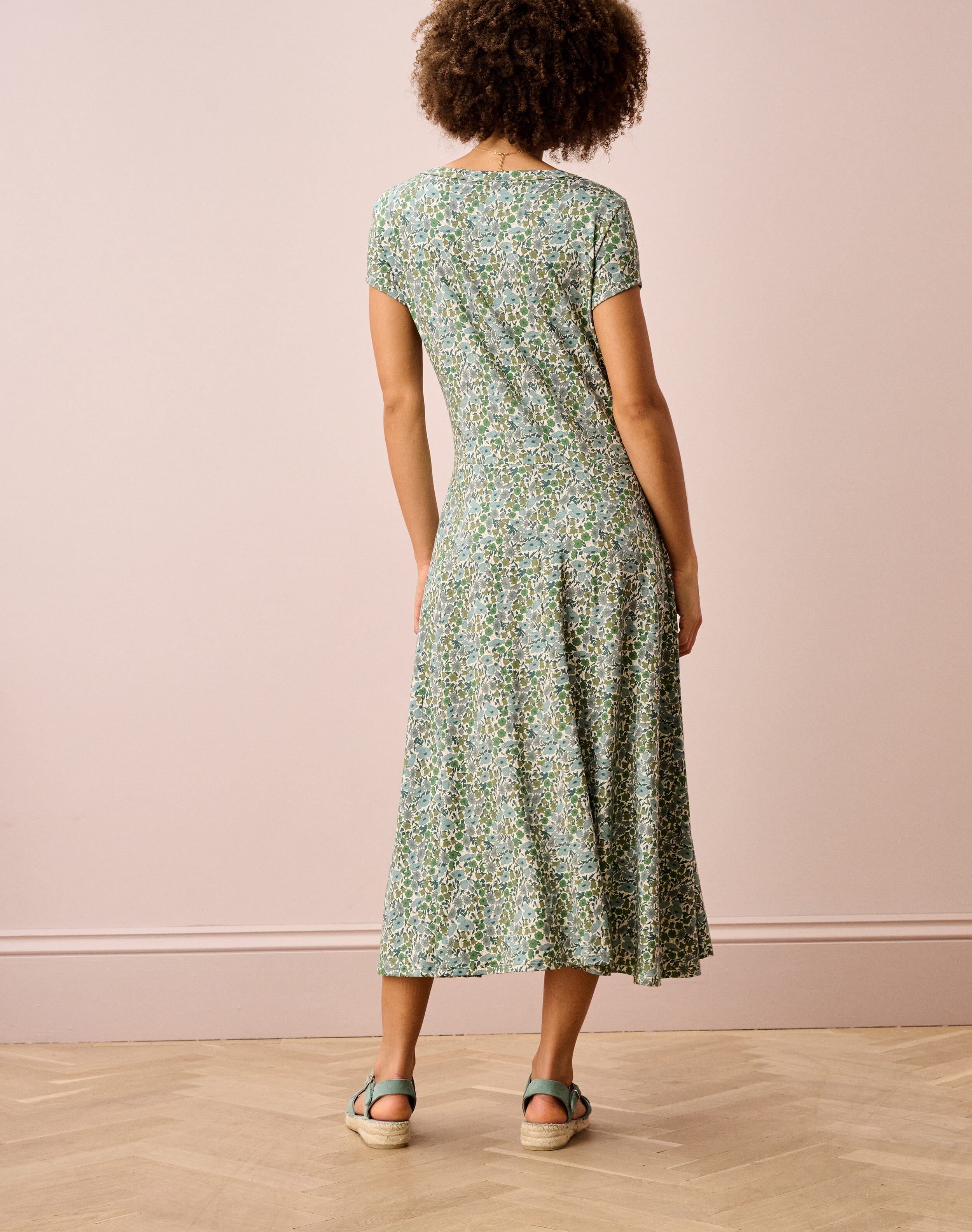 Liberty Print Jersey Dress
