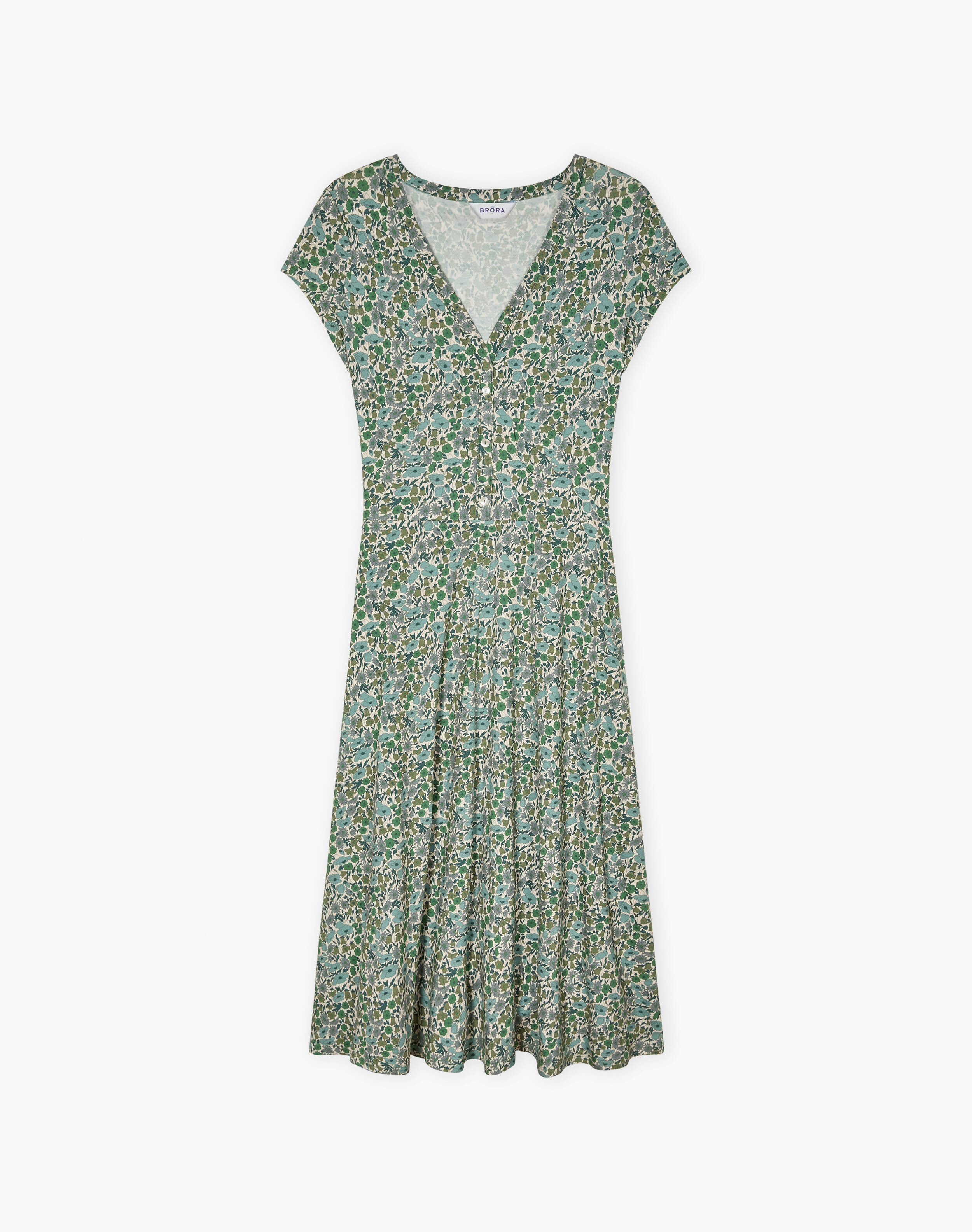 Liberty Print Jersey Dress